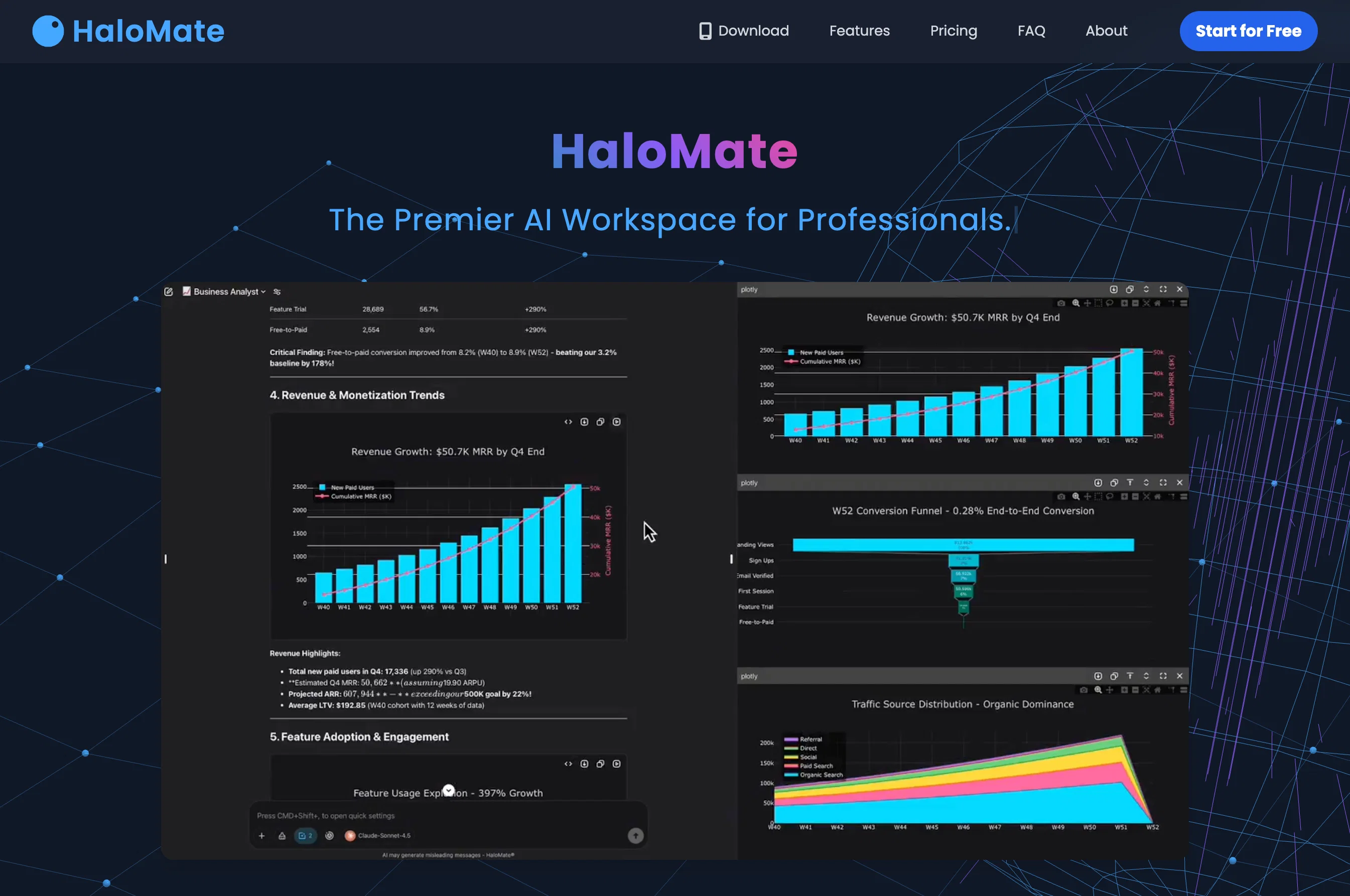 HaloMate website