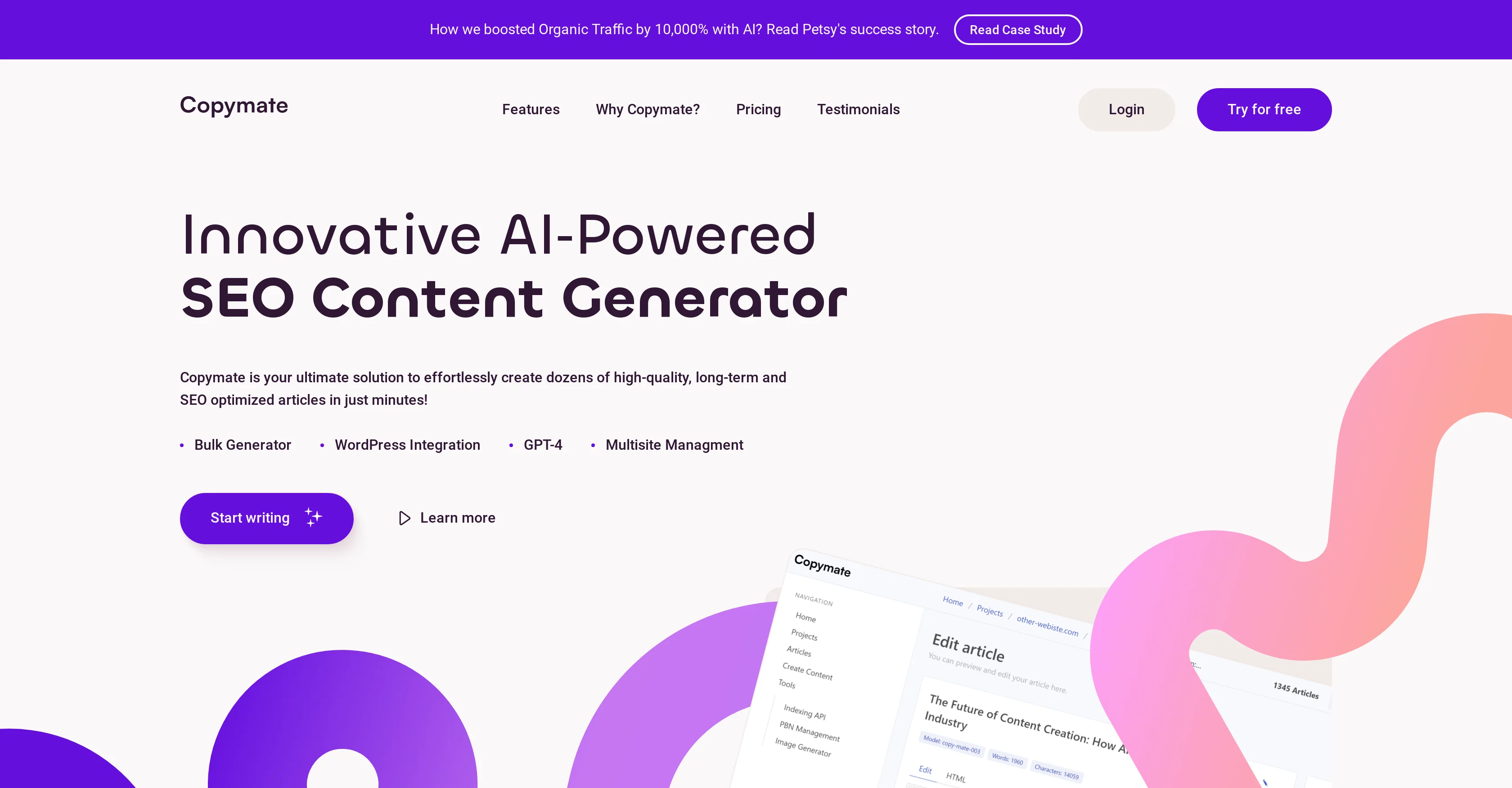 Copymate website