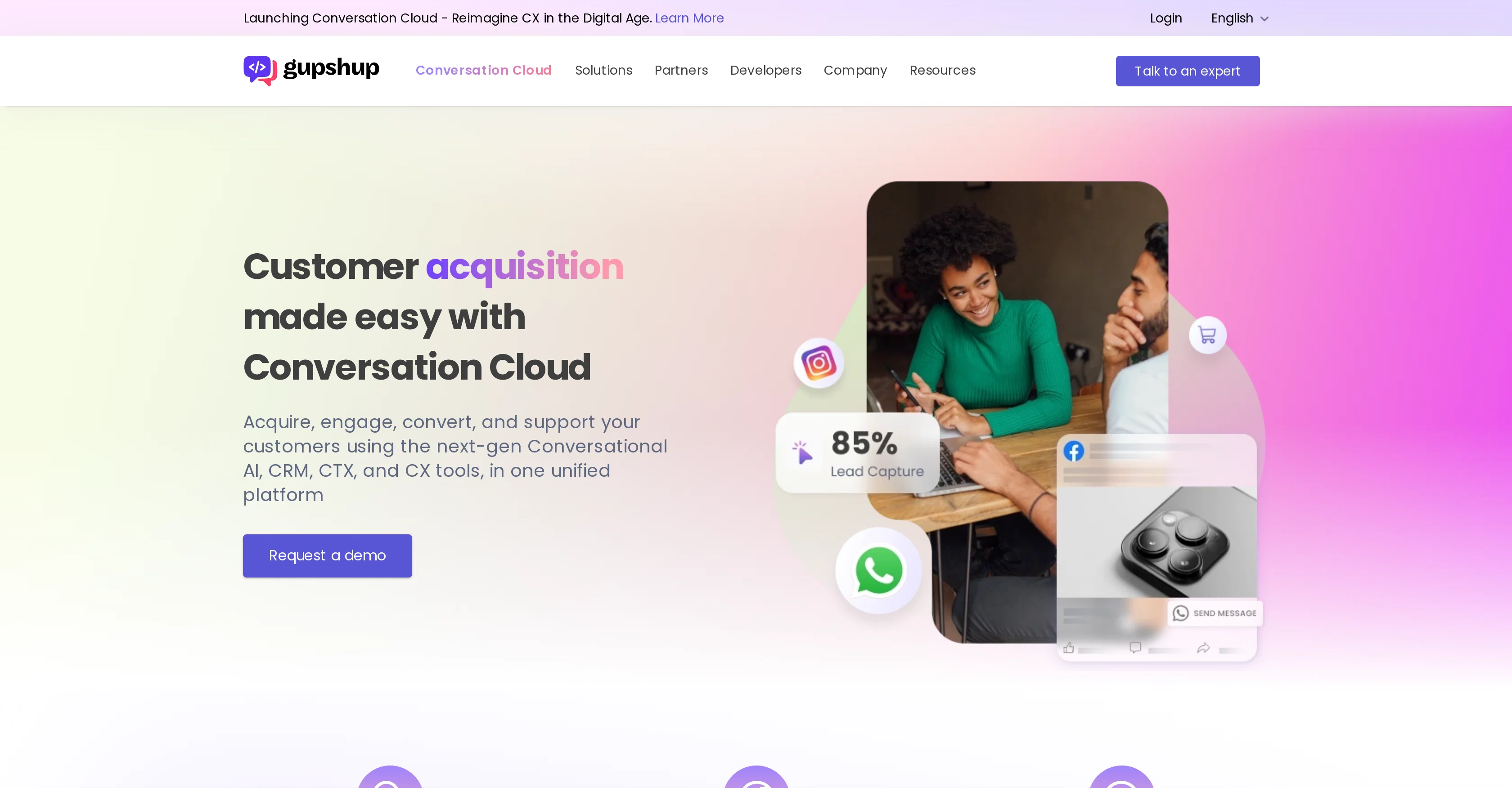 Gupshup website