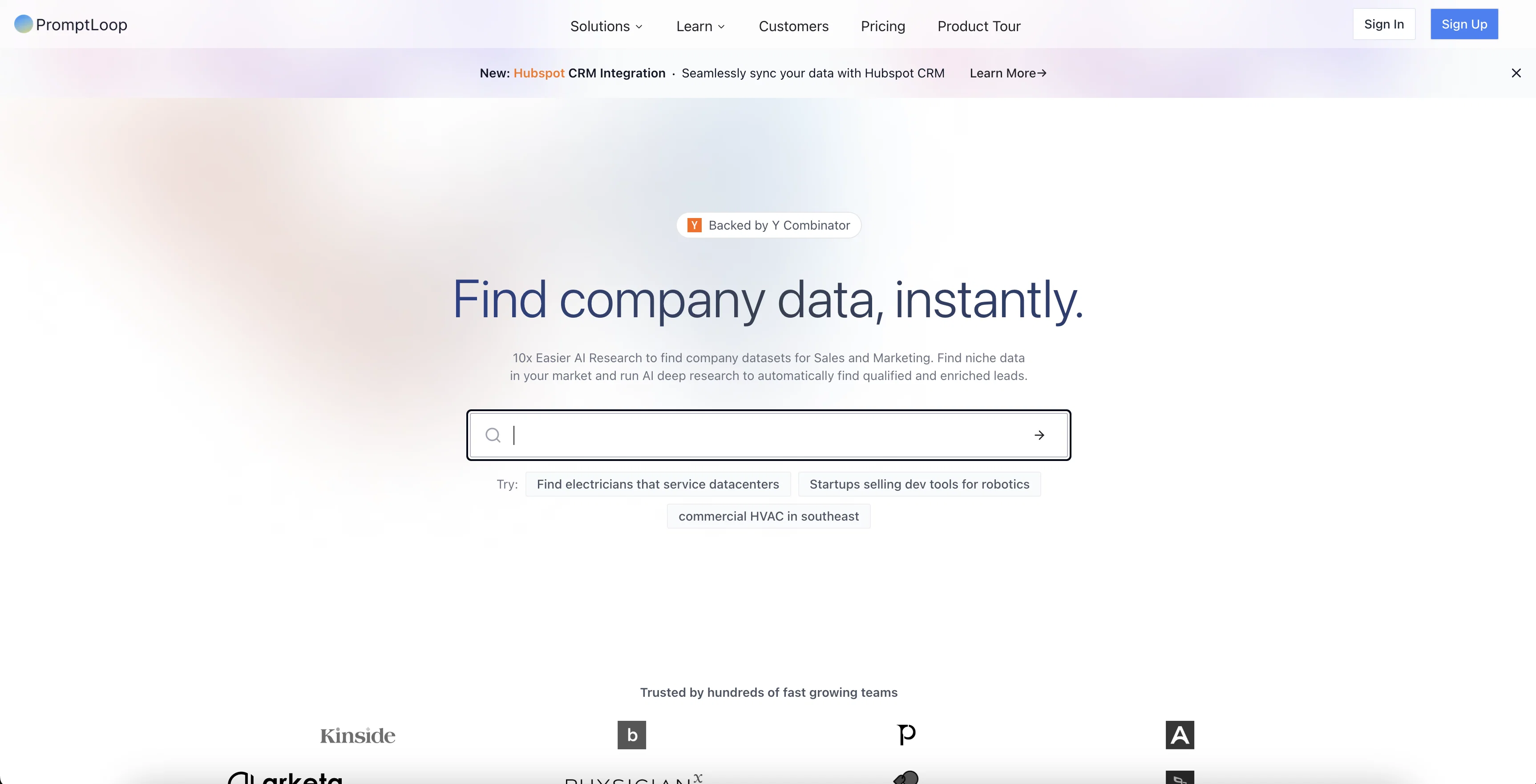 PromptLoop website