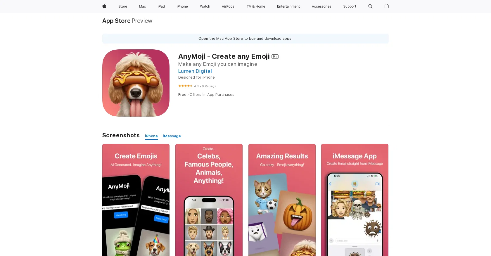 AnyMoji  website