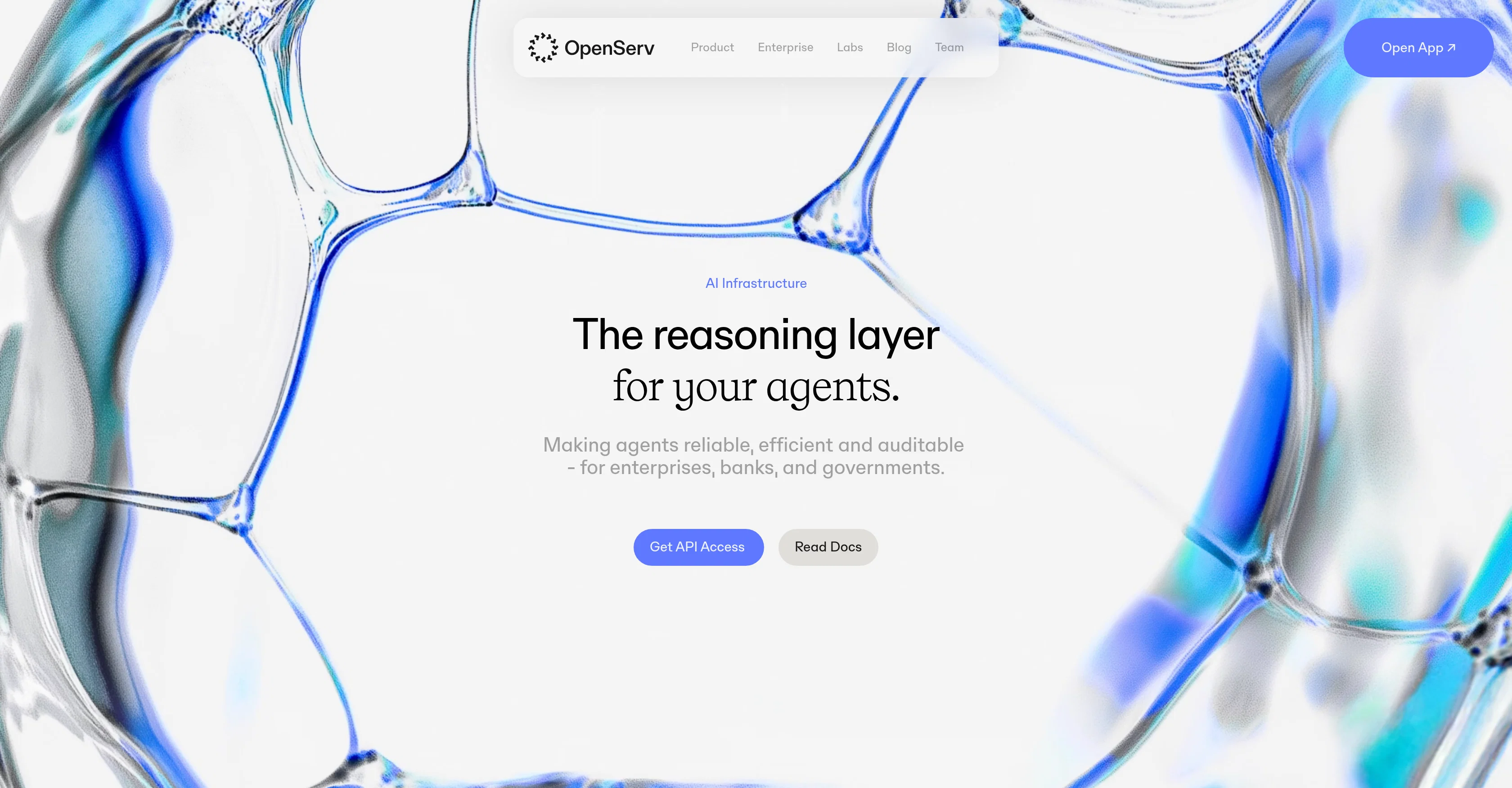 OpenServ website