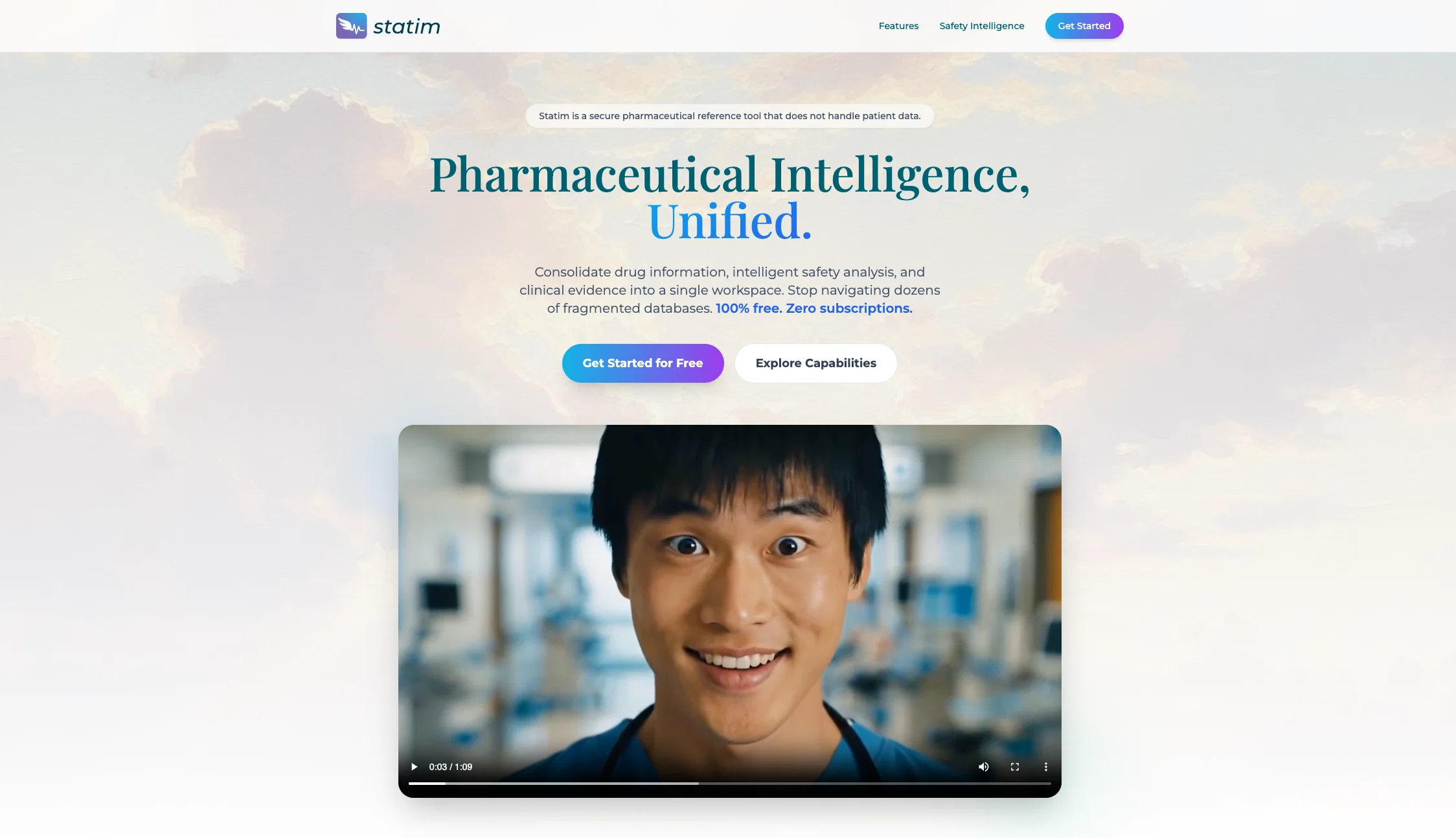 Statim website