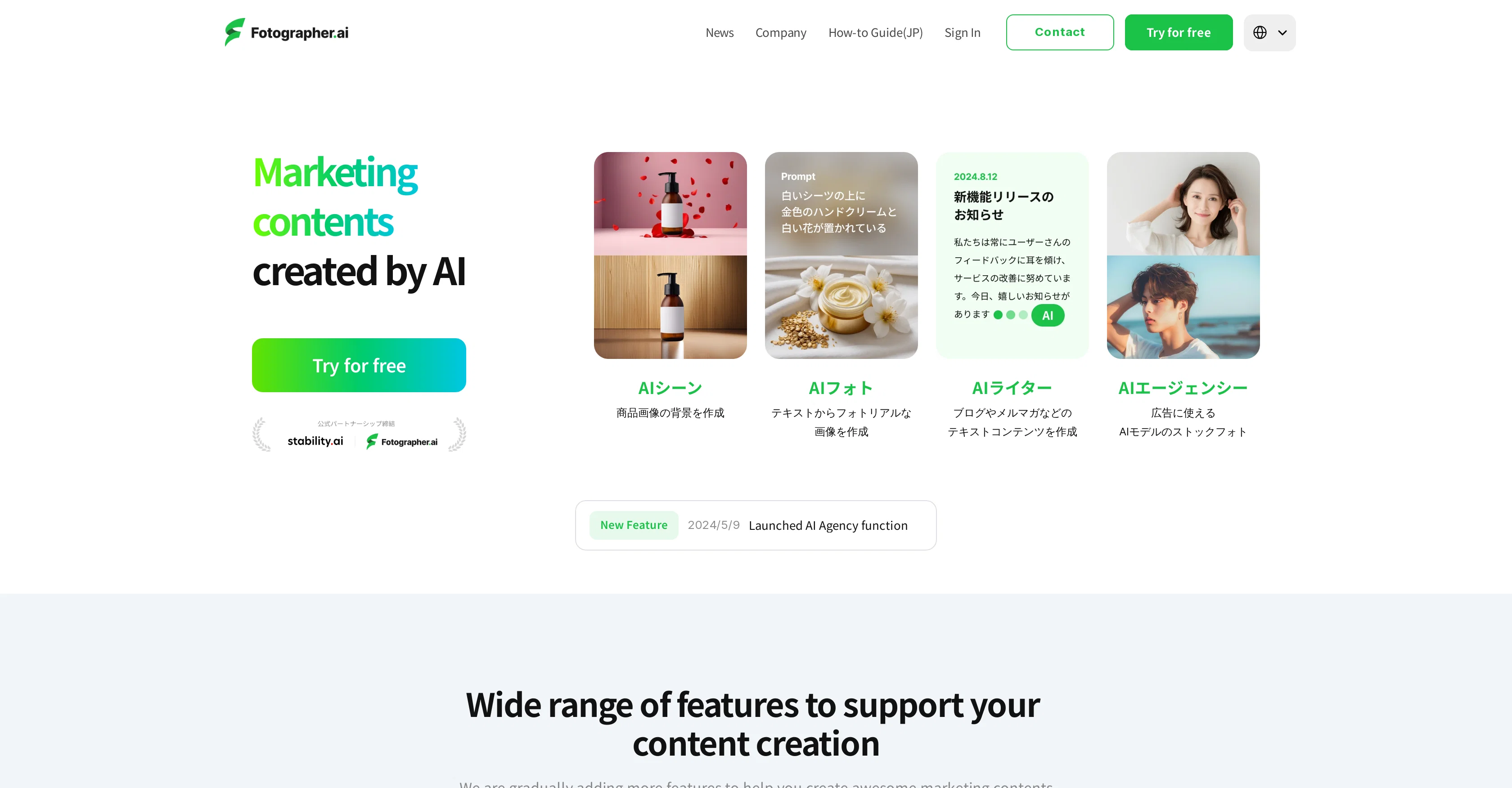 Fotographer website