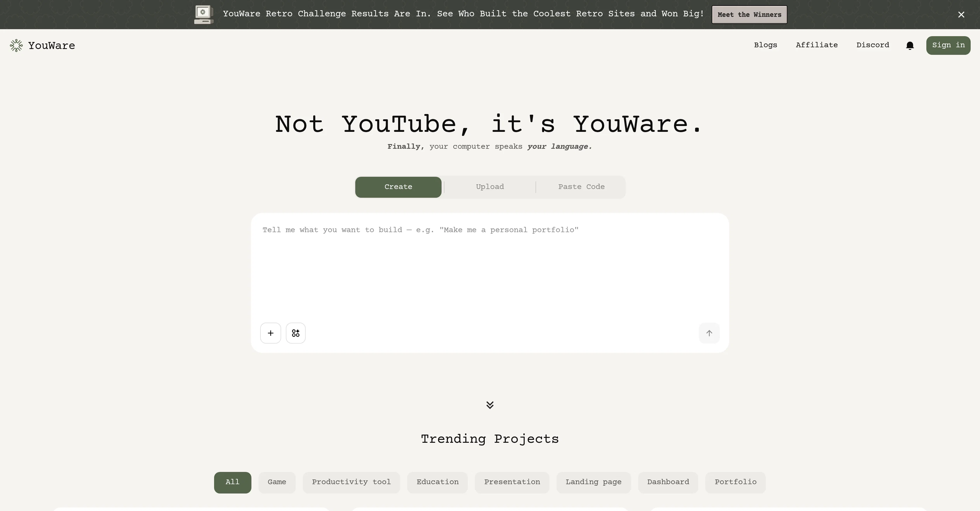 YouWare website