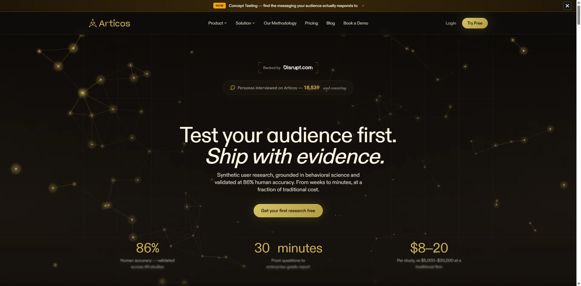 Articos website
