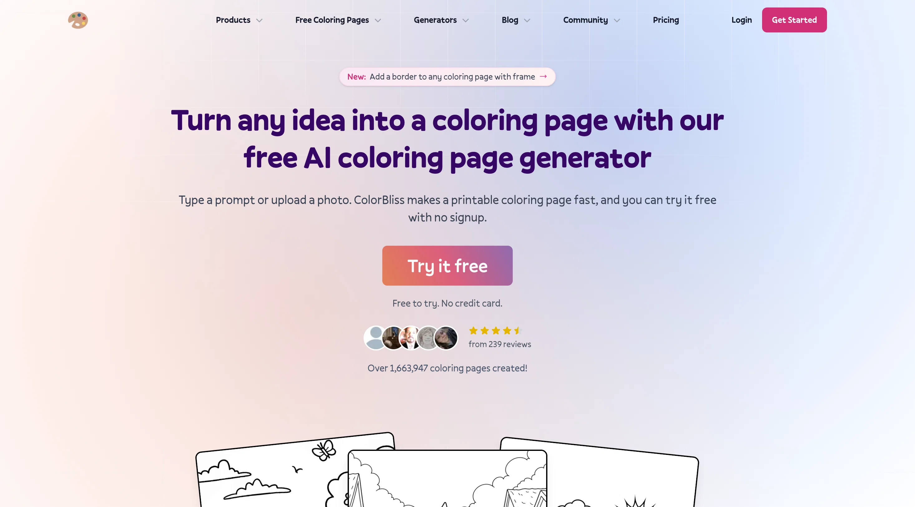 ColorBliss website
