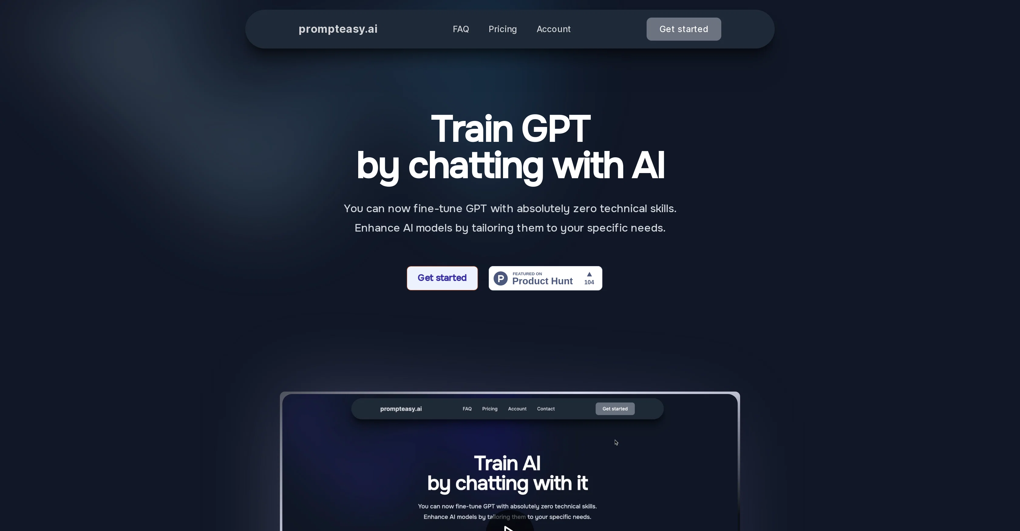 Prompteasy website