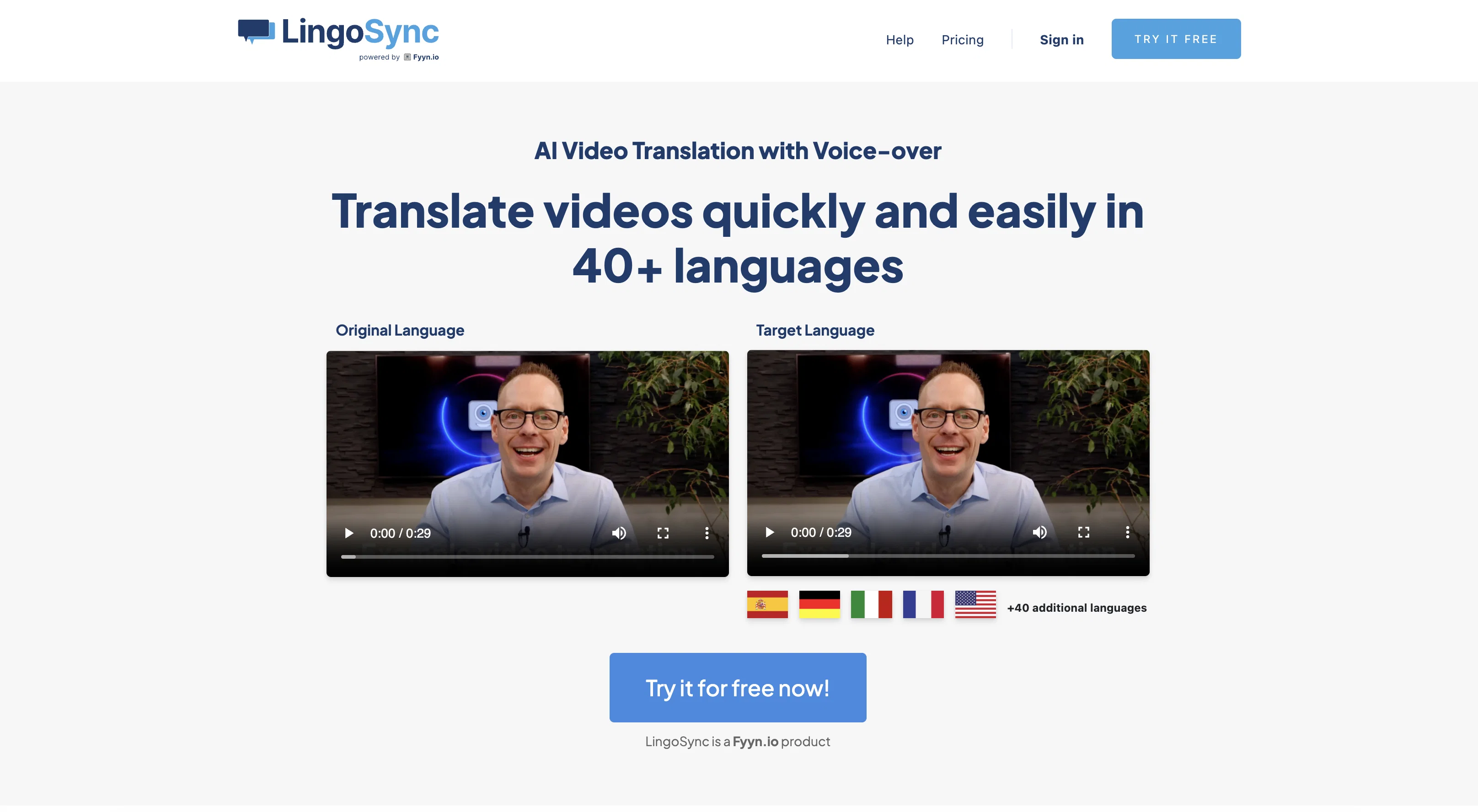 Lingosync website