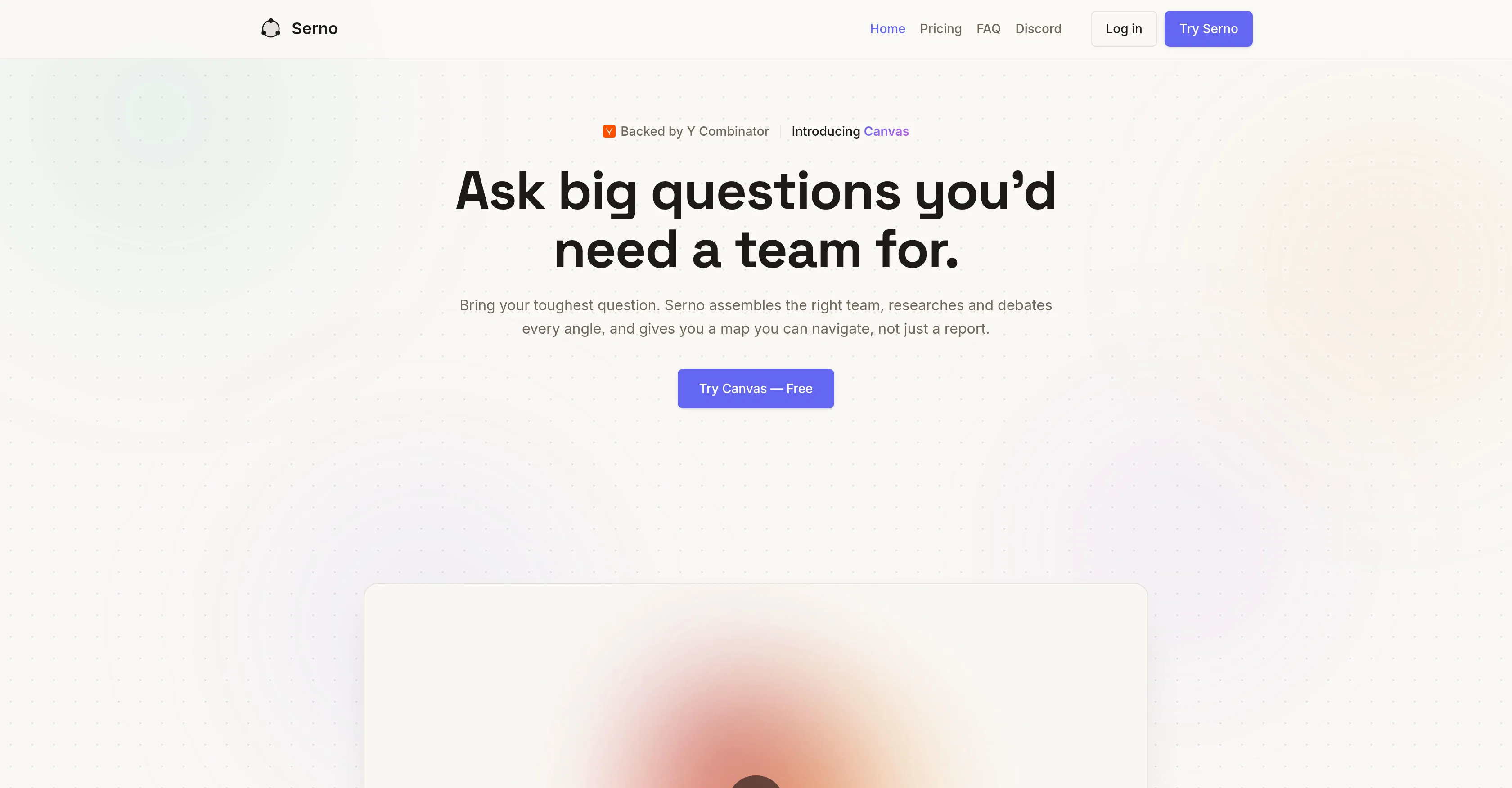 Serno website