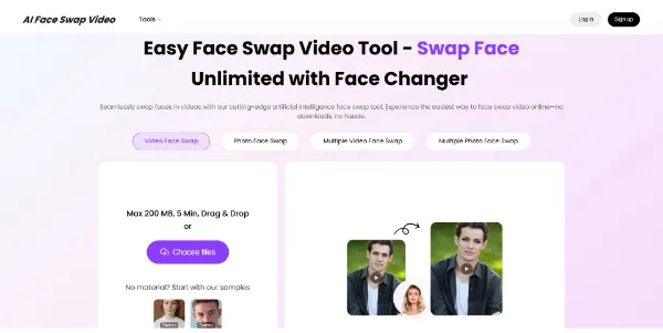 AI Face Swap Video Tool
