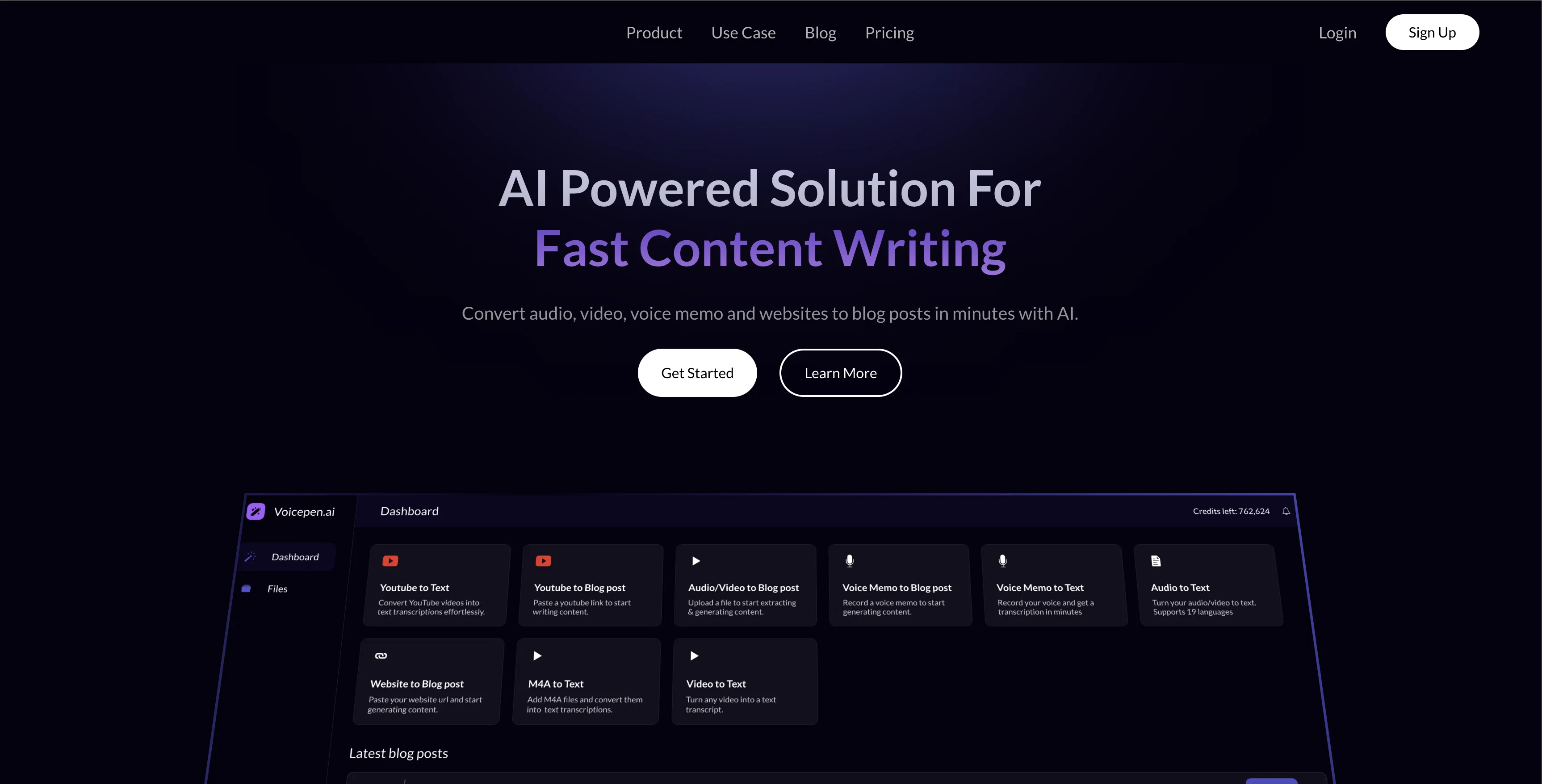 Voicepen website