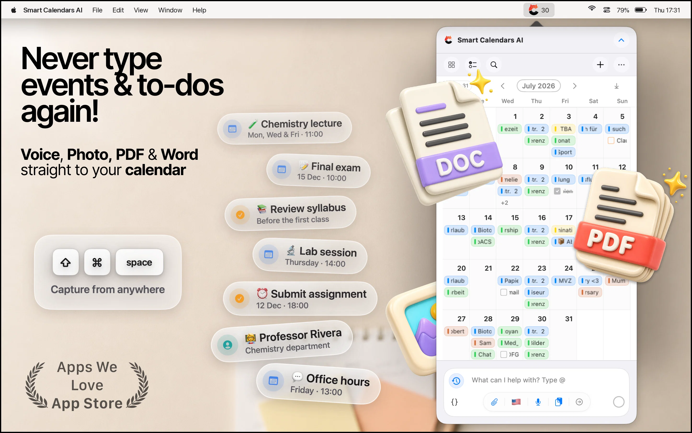 Smart Calendars AI — Plan fast & easy website