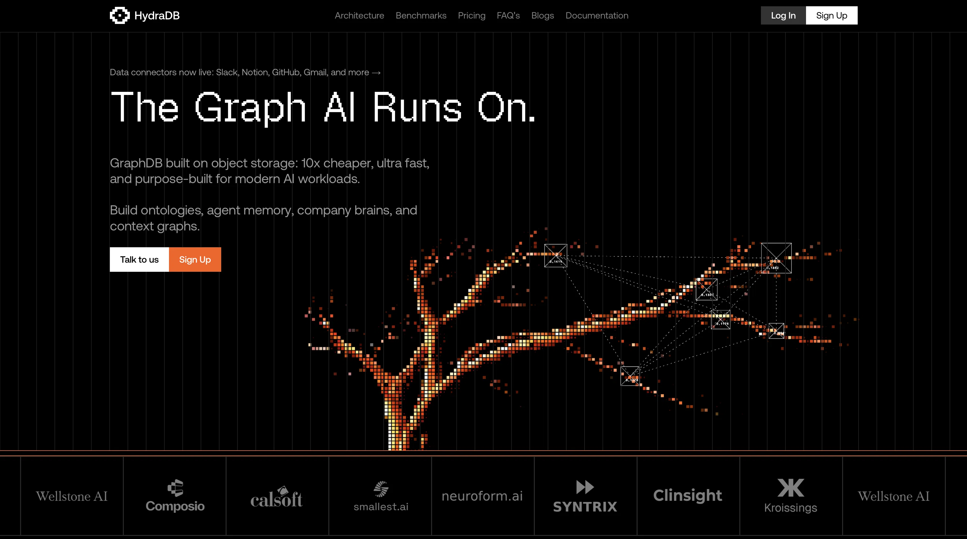 HydraDB website