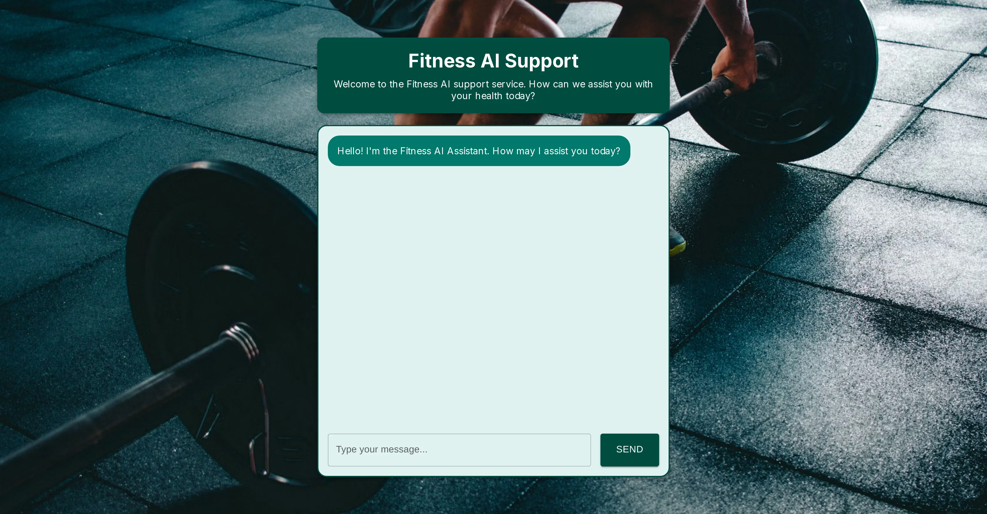 FitnessAI website
