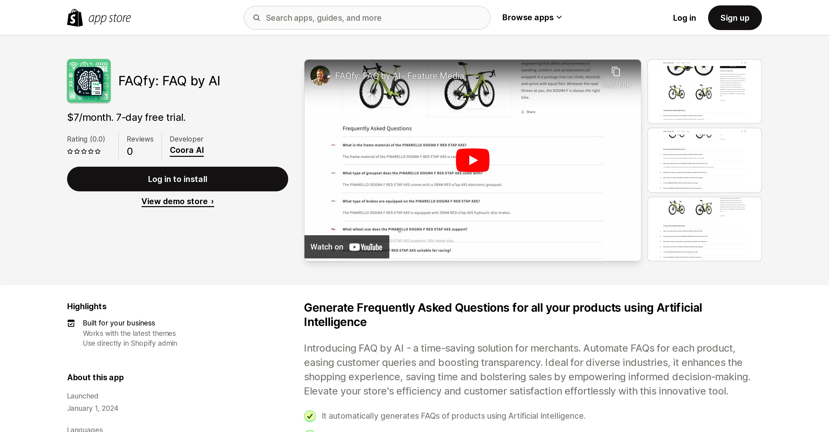 FAQfy website