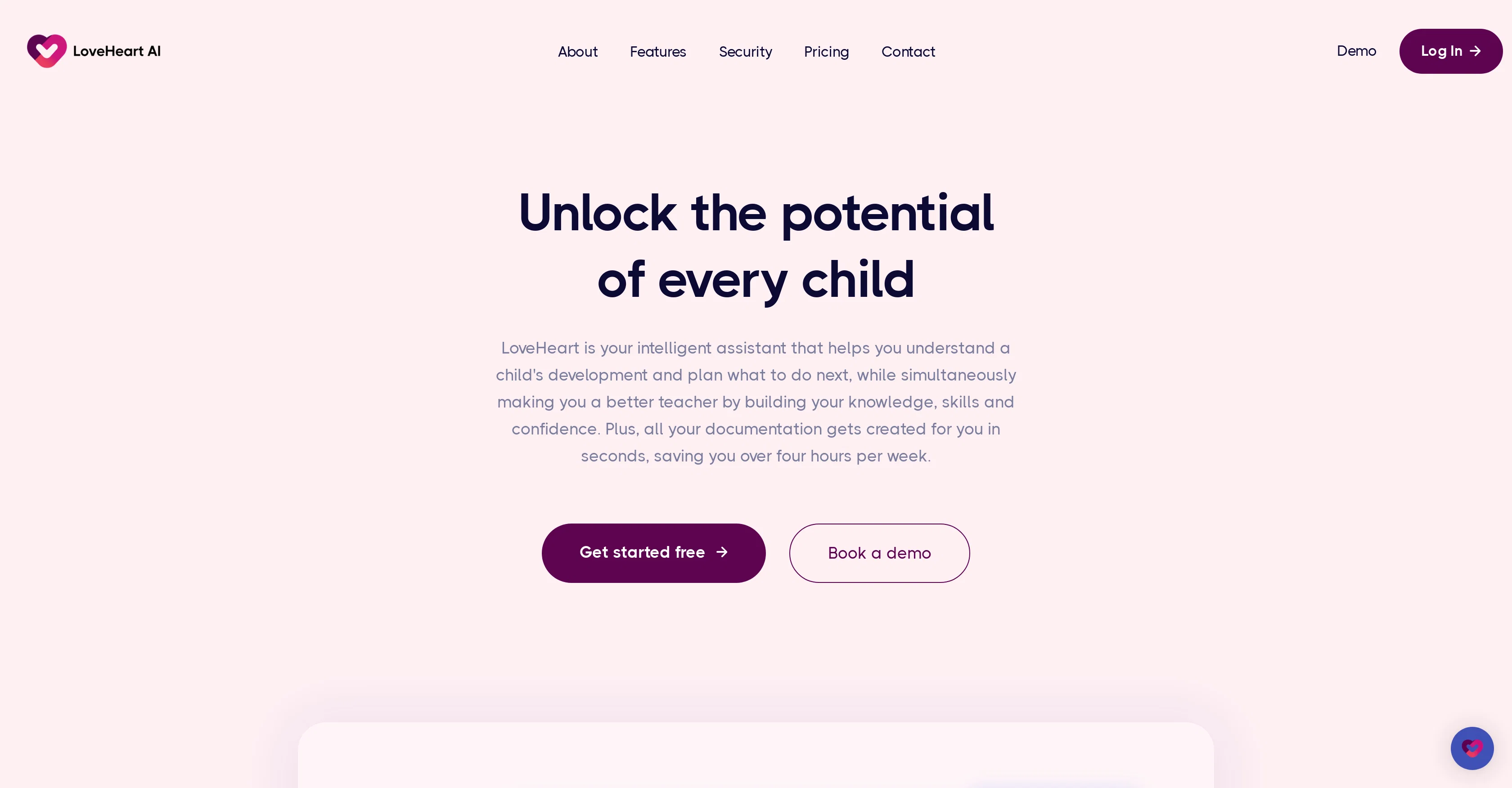 LoveHeart website