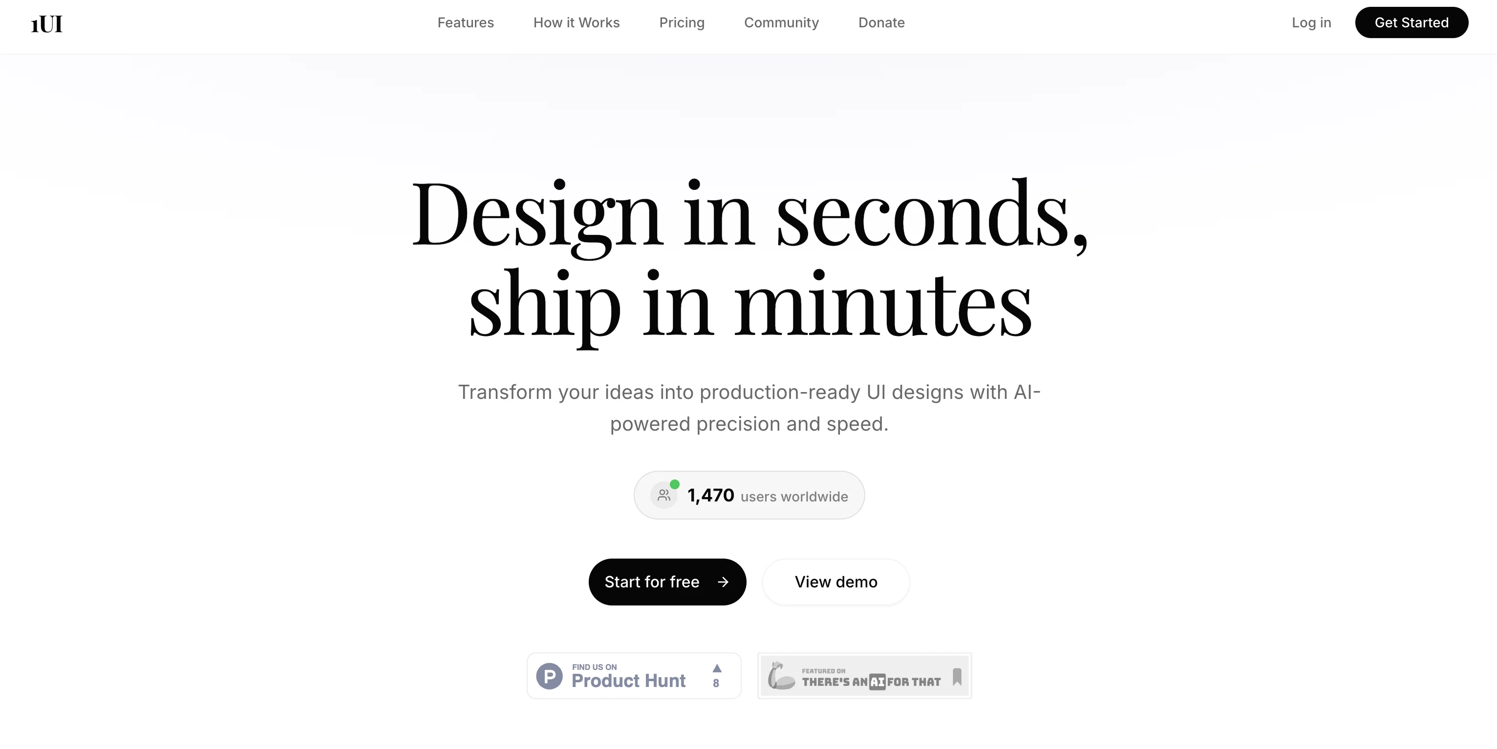 1UI website