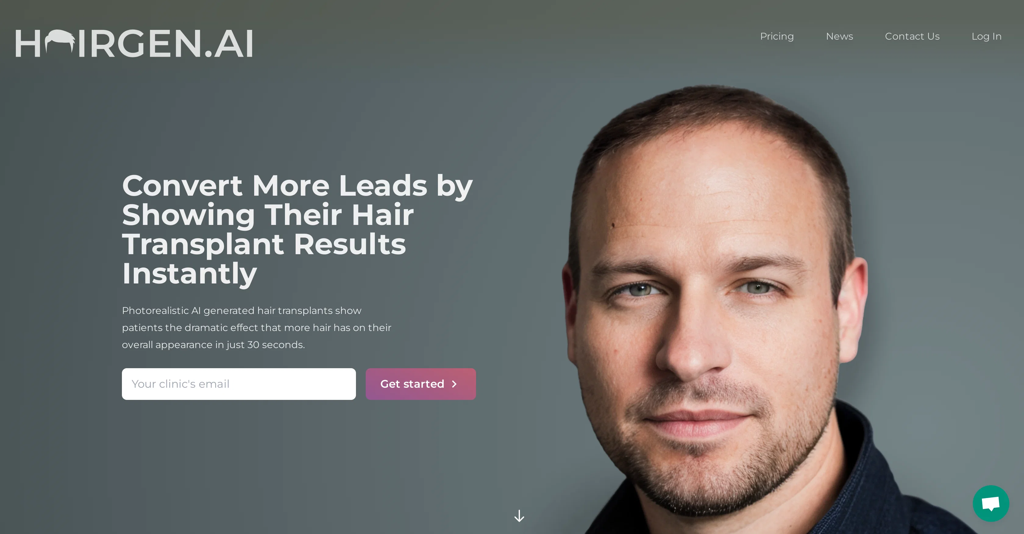Hairgen.ai website