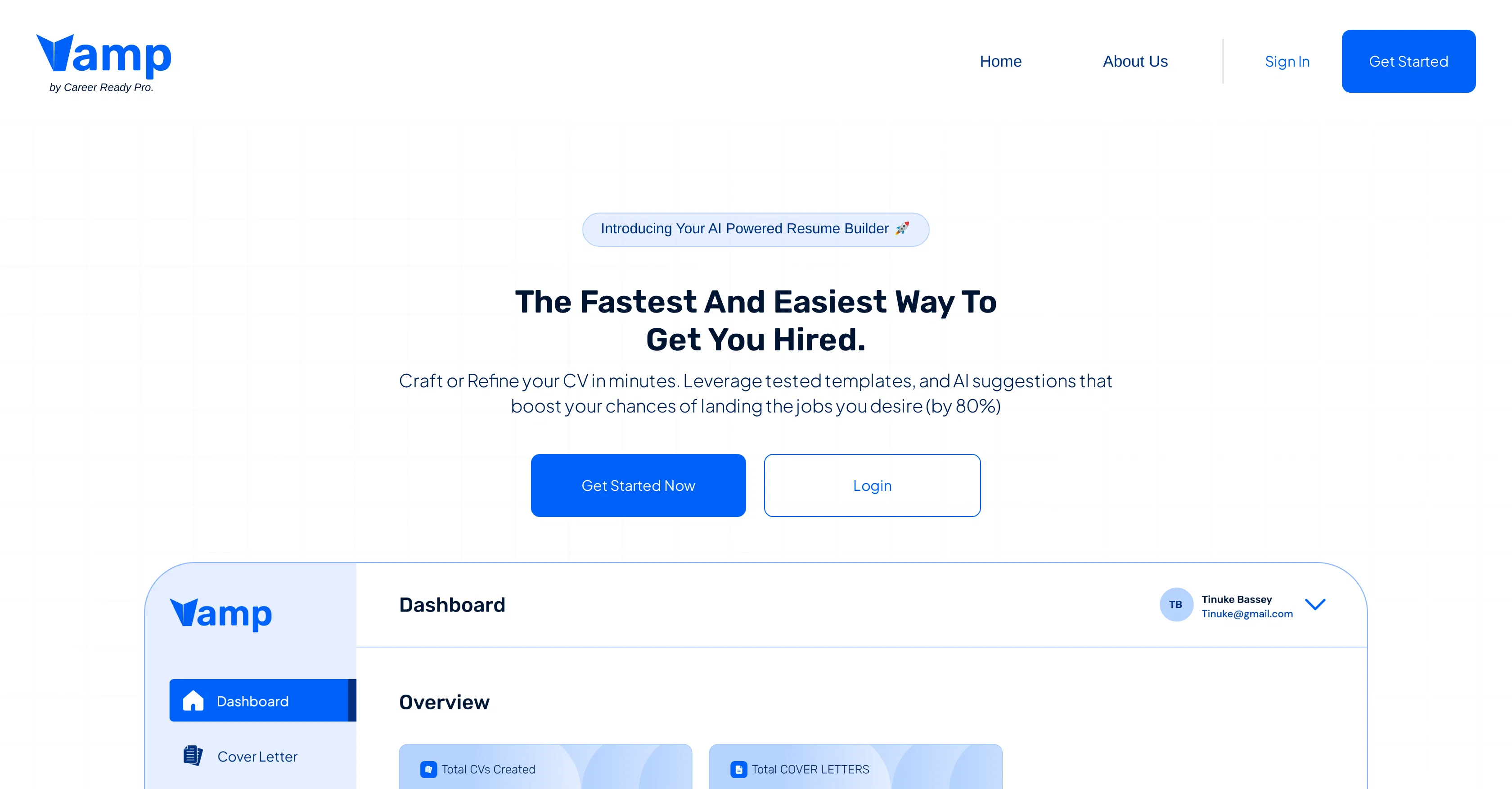VampAI website