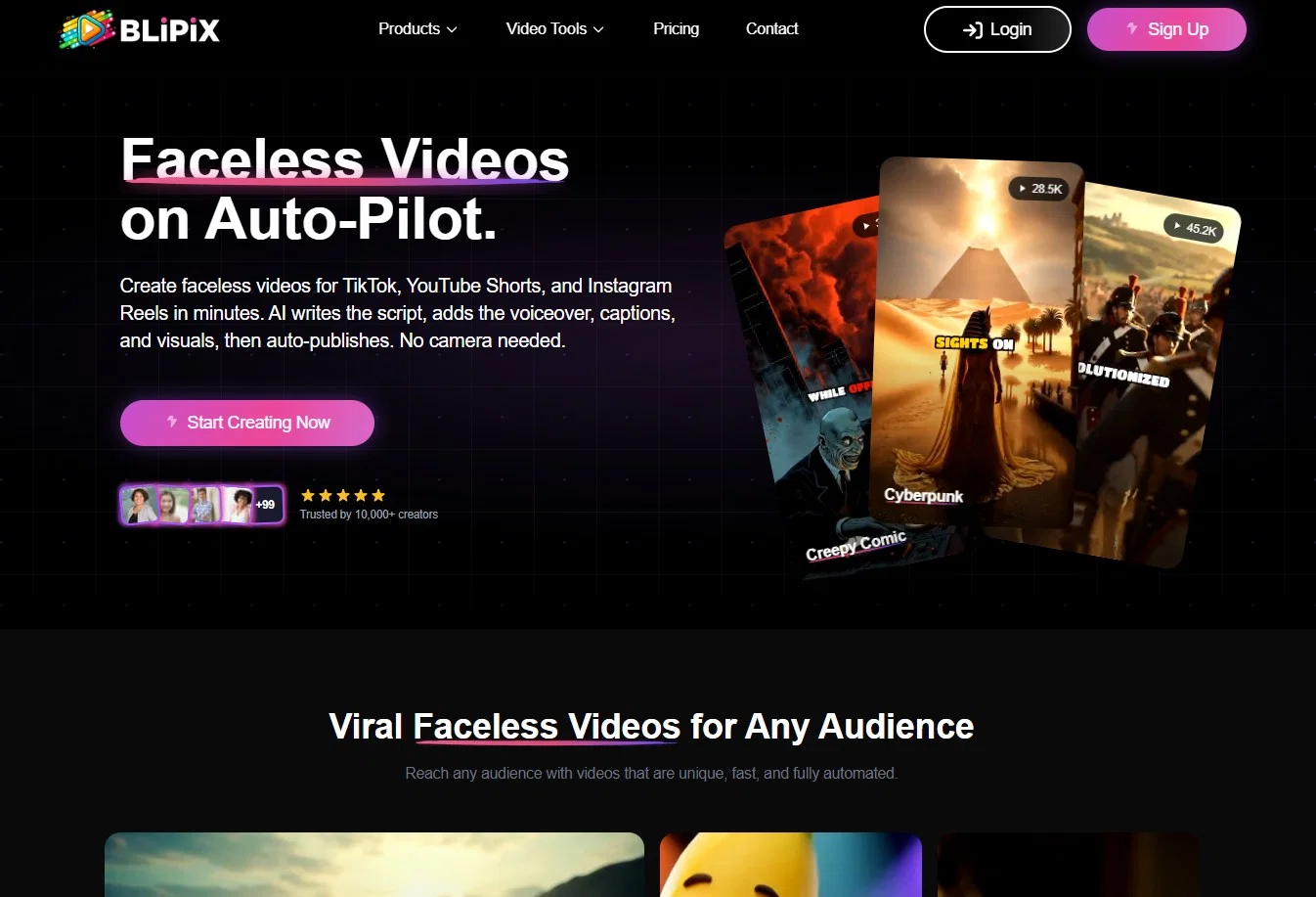 Blipix website