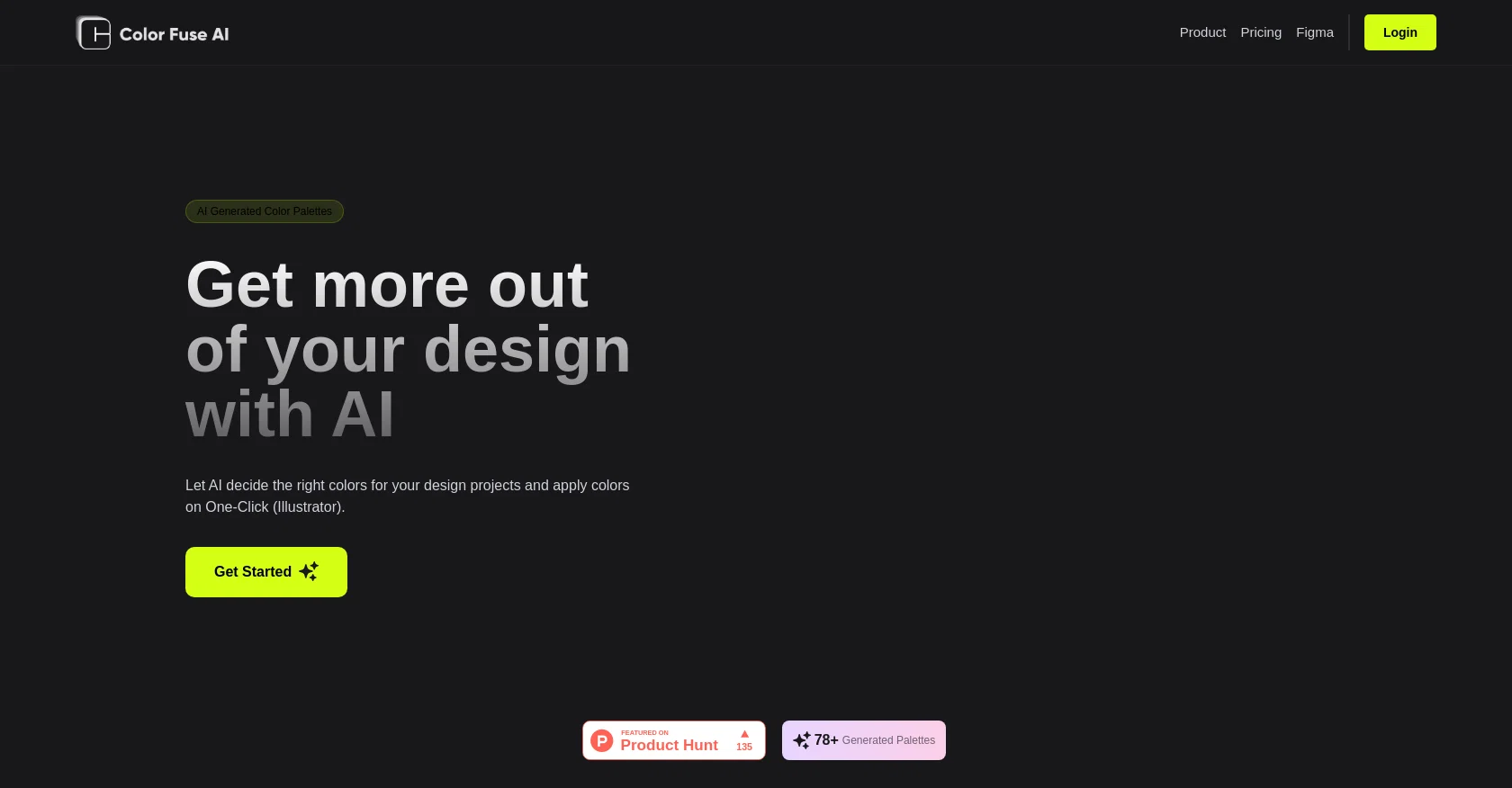 Color Fuse AI website
