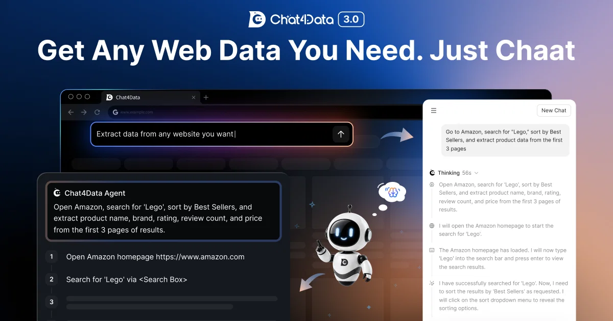 Chat4Data website