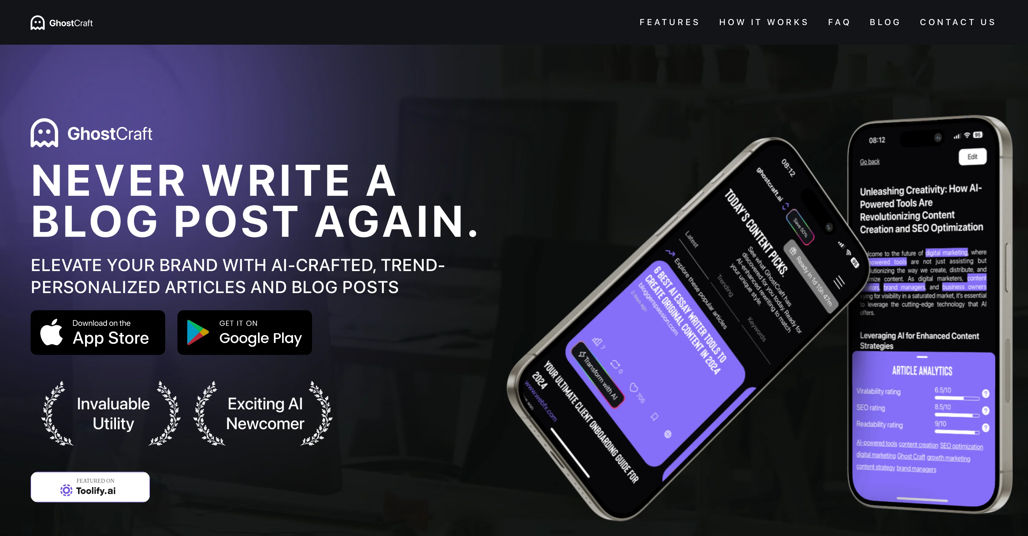 Ghost Craft website