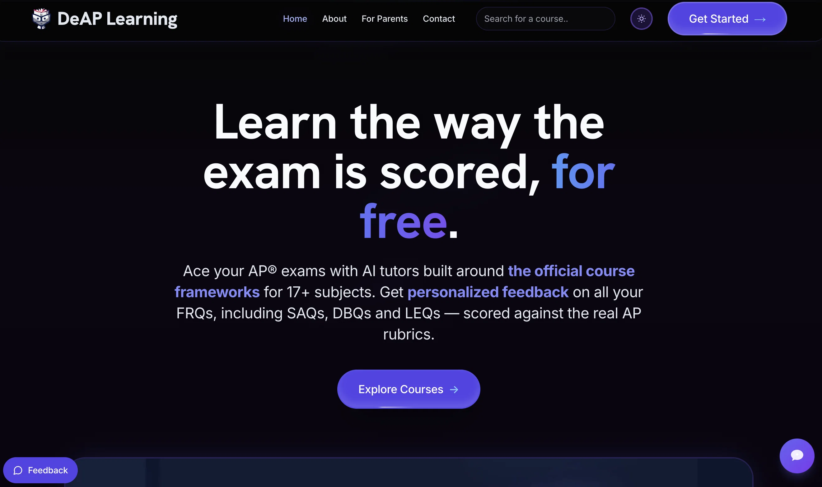 DeAP Learning Labs website