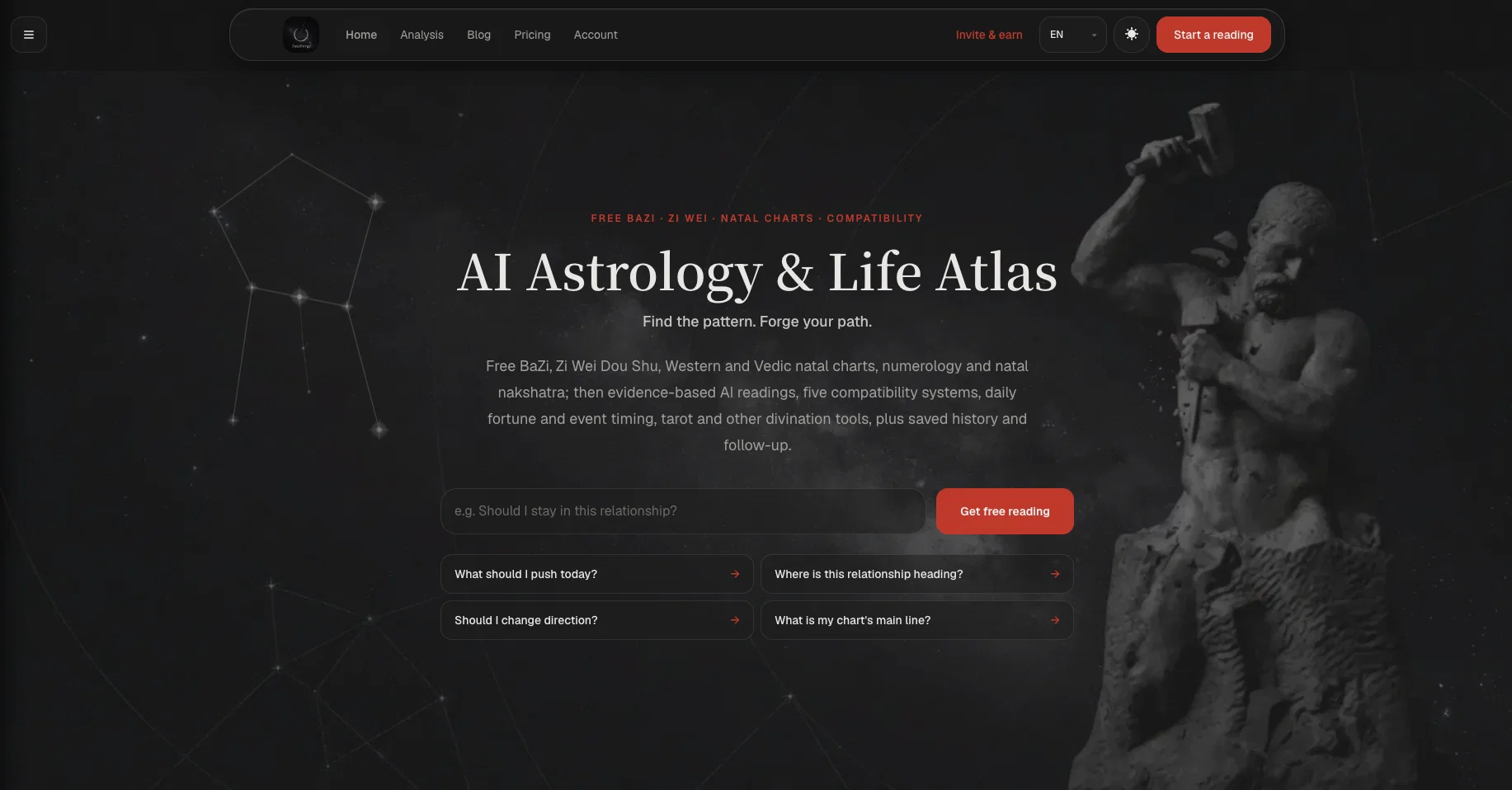 FateForge website