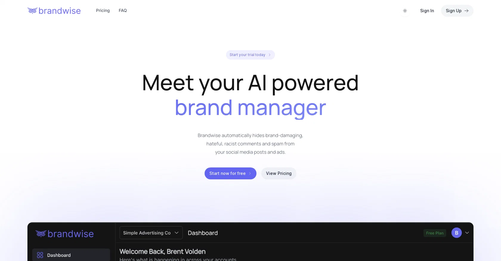 Brandwise website