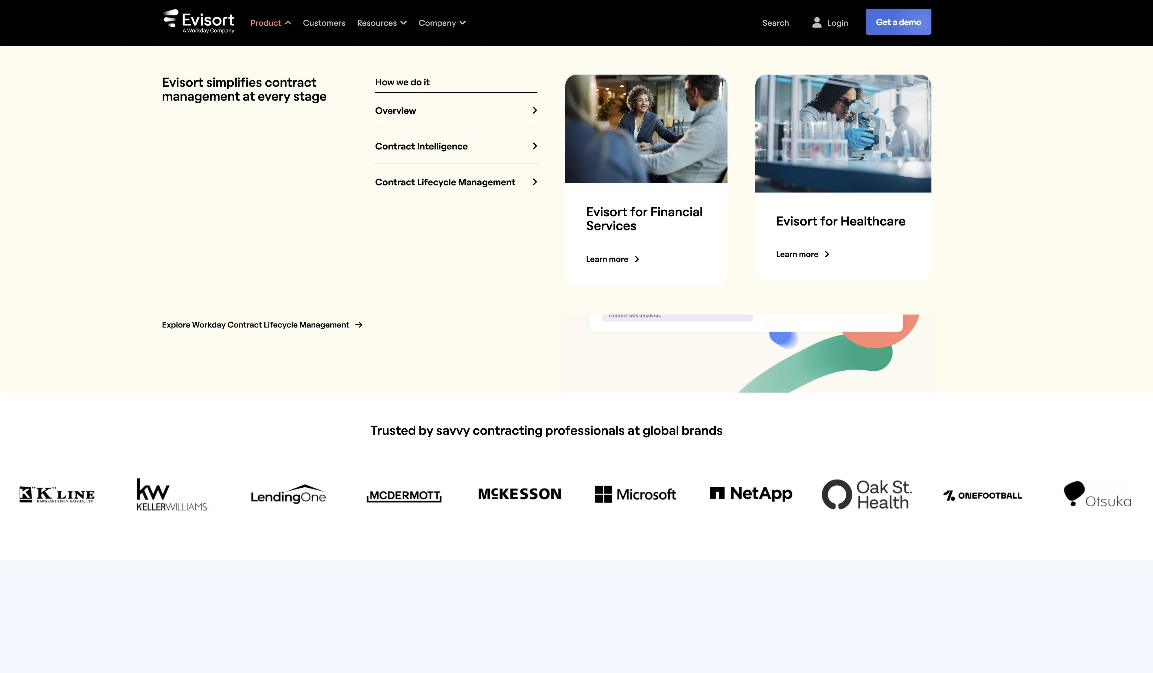 Evisort website