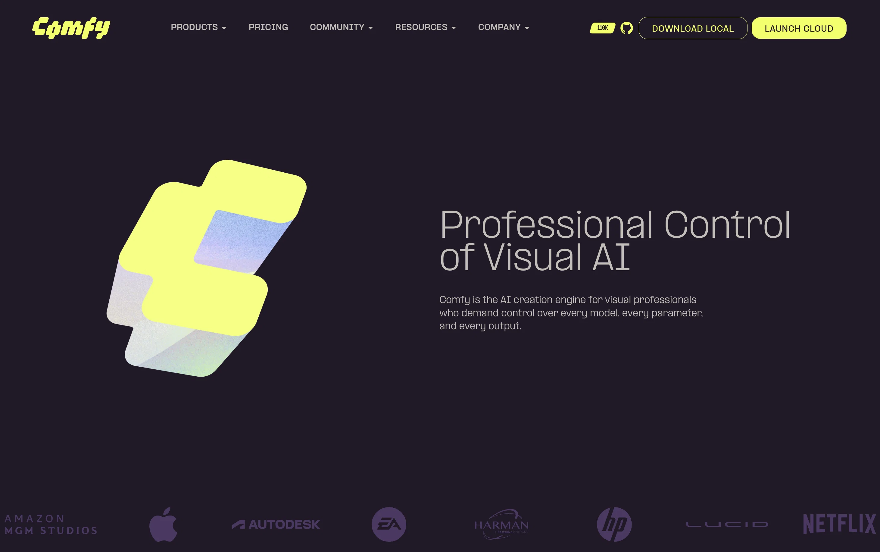 Comfy website