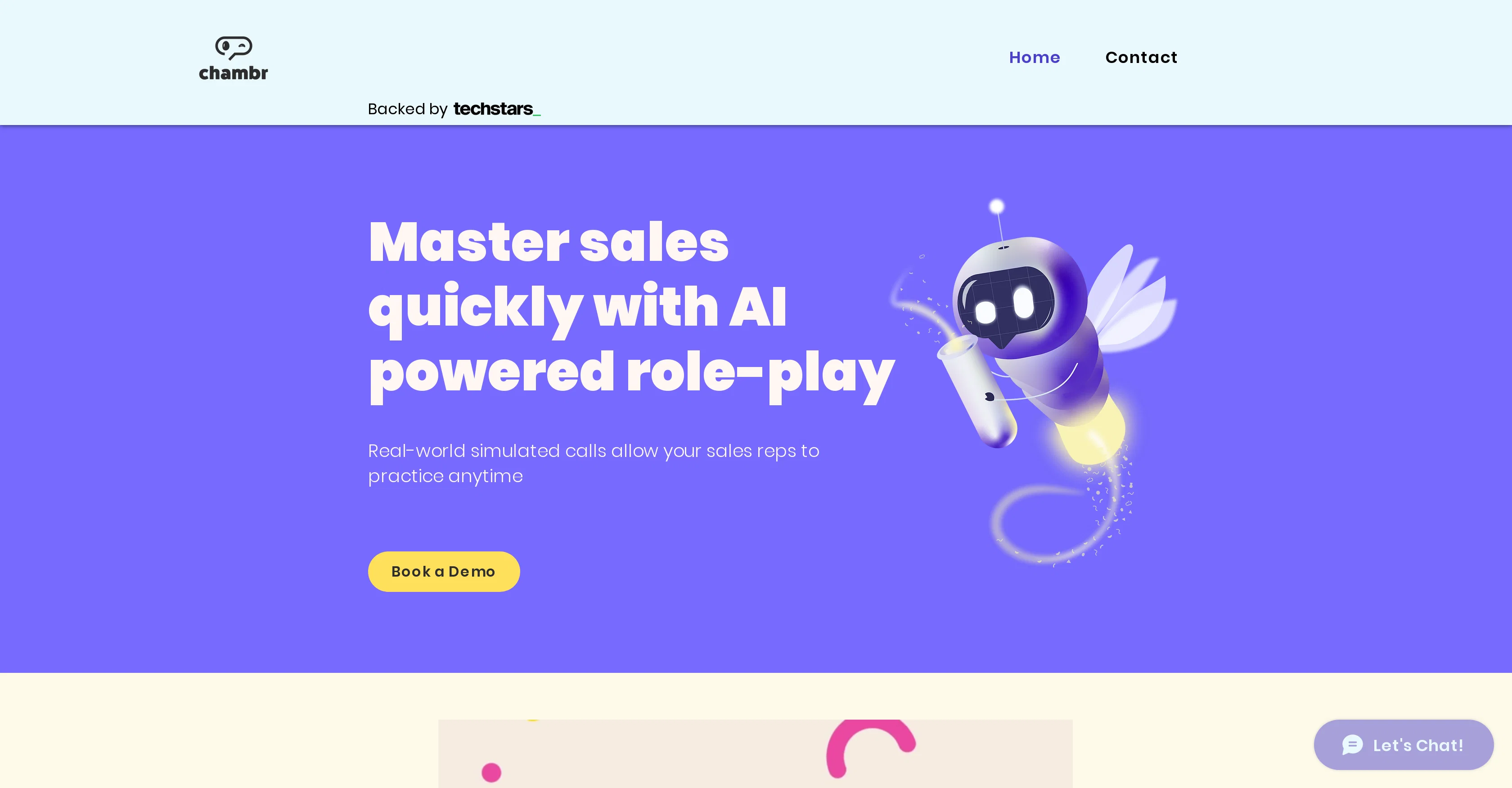 Chambr website