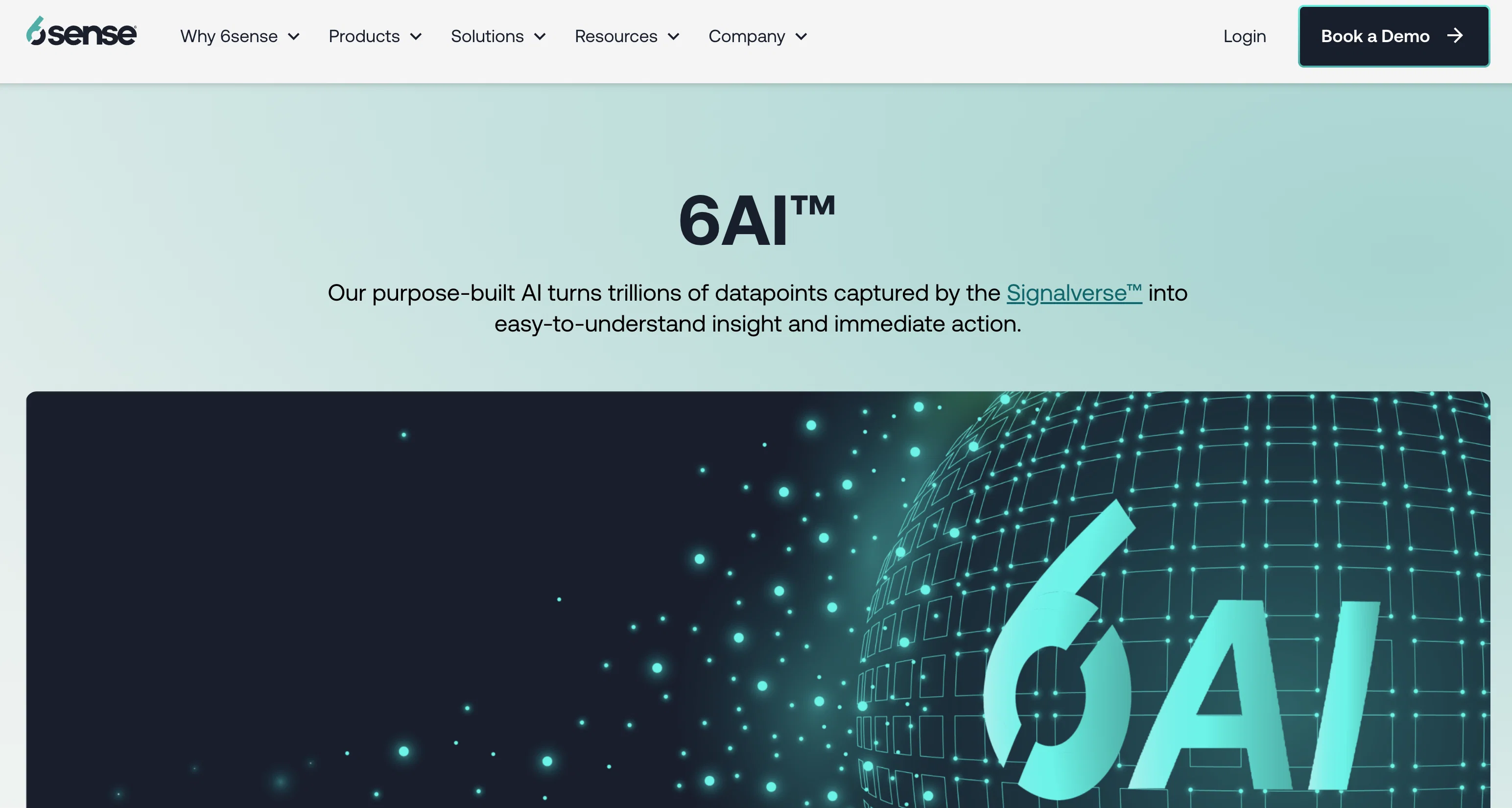 6AI by 6sense website