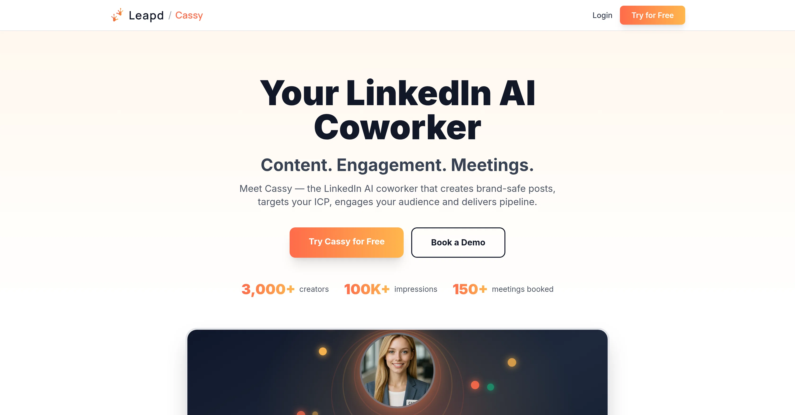 Cassy by LEAPD website