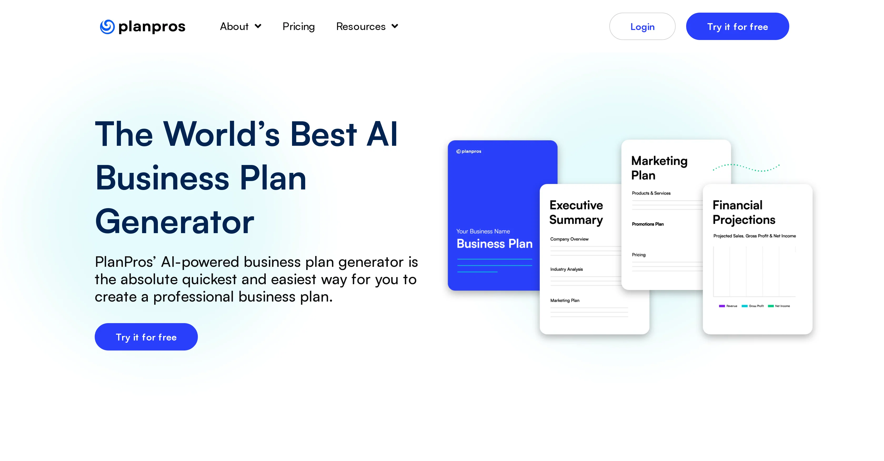 PlanPros website