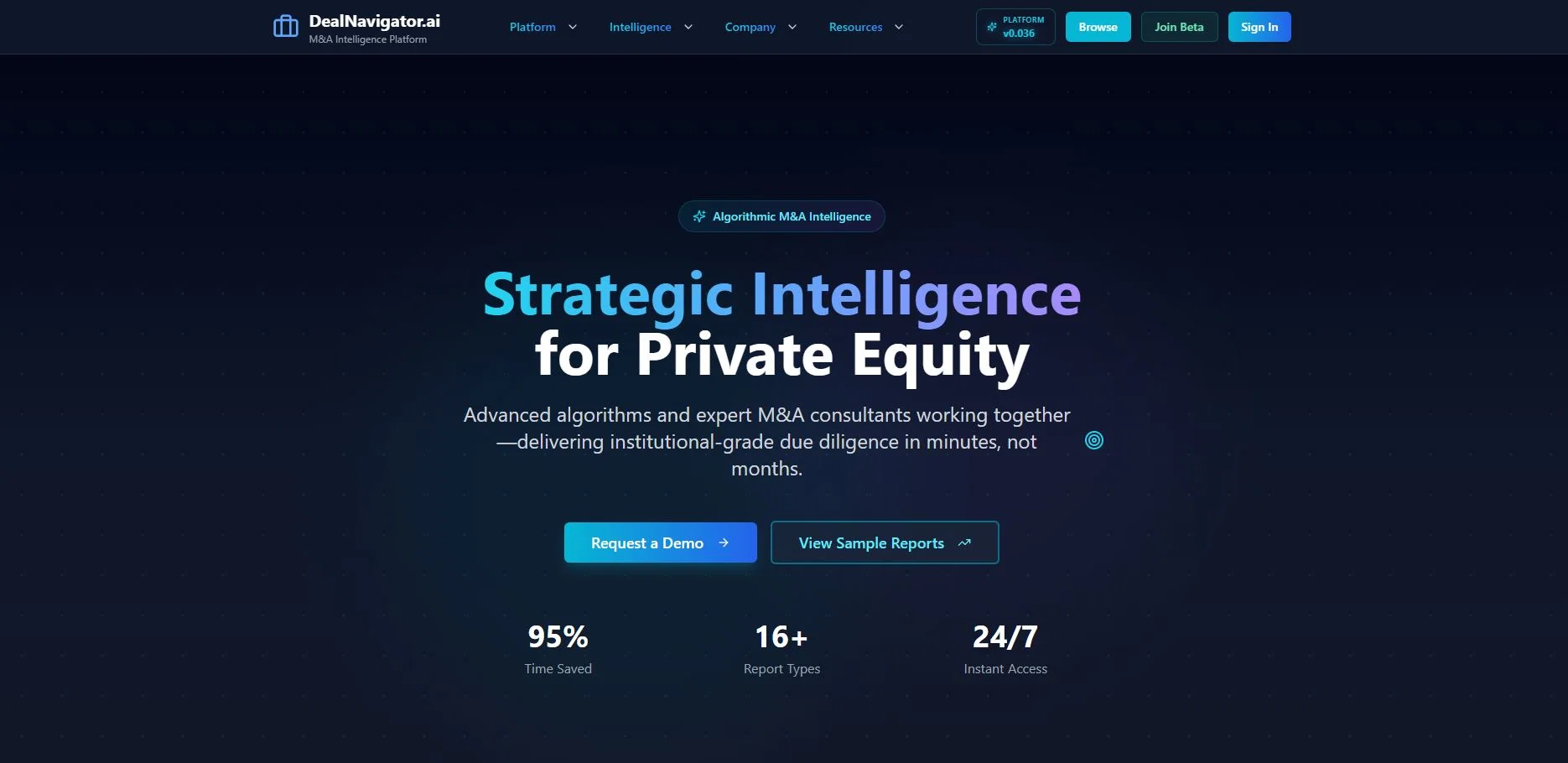 DealNavigator.Ai website