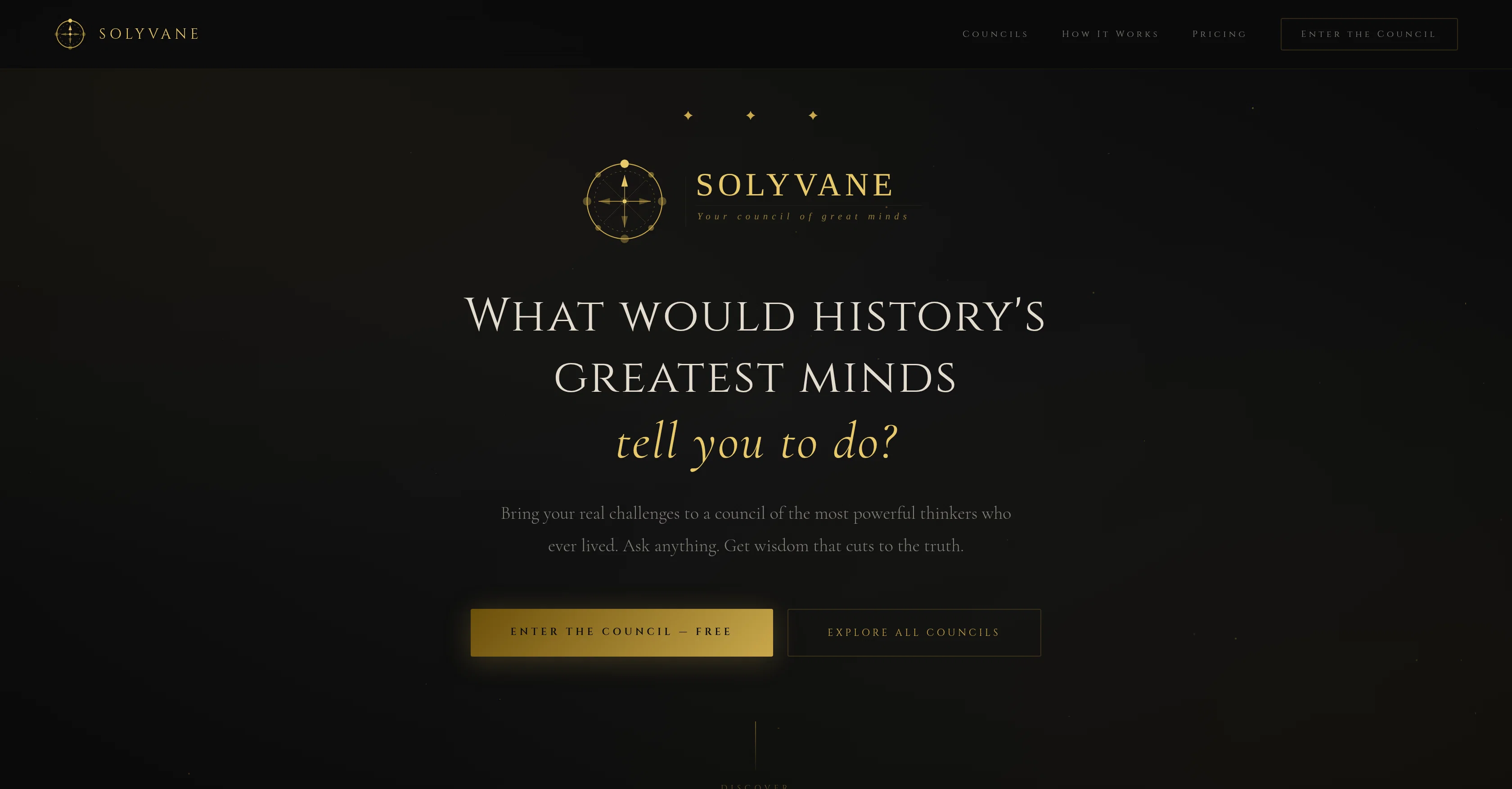 Solyvane website