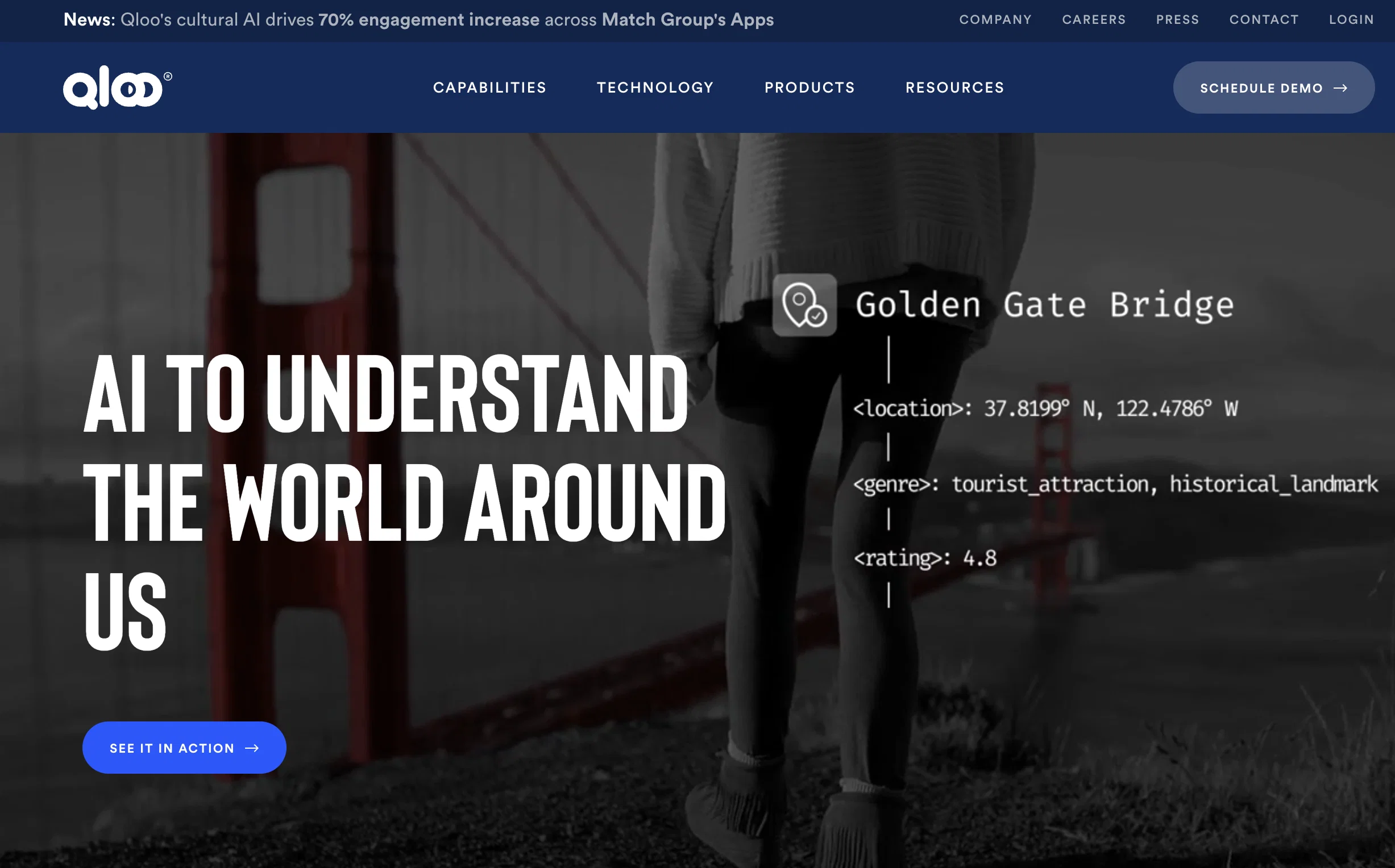 Qloo website