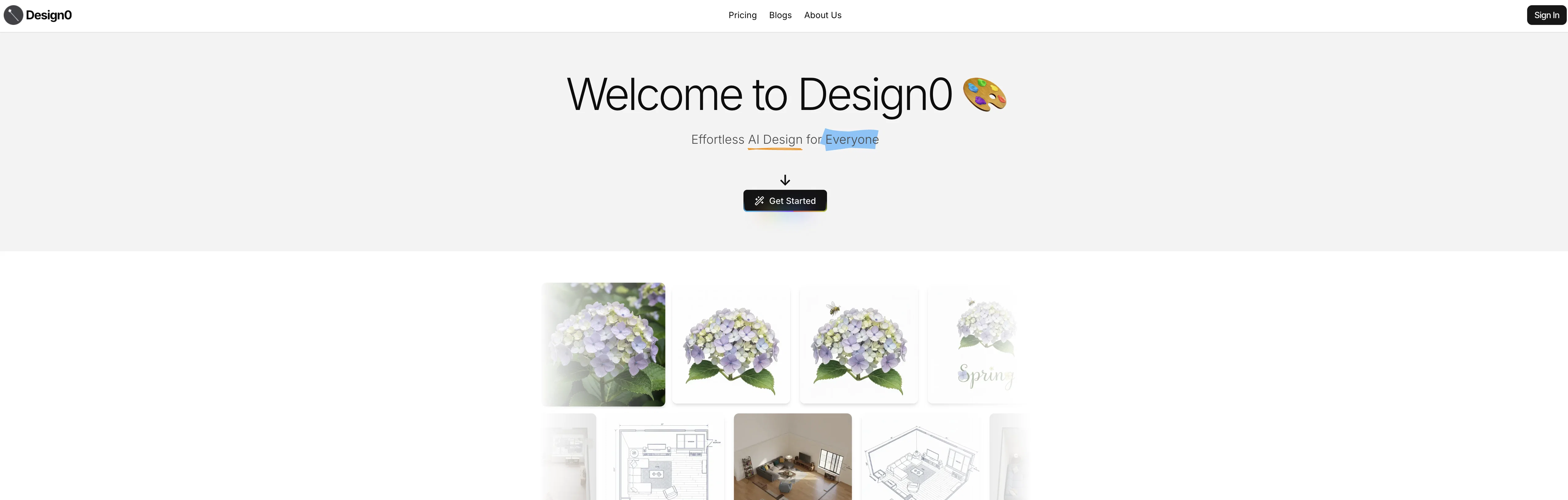 Design0 website