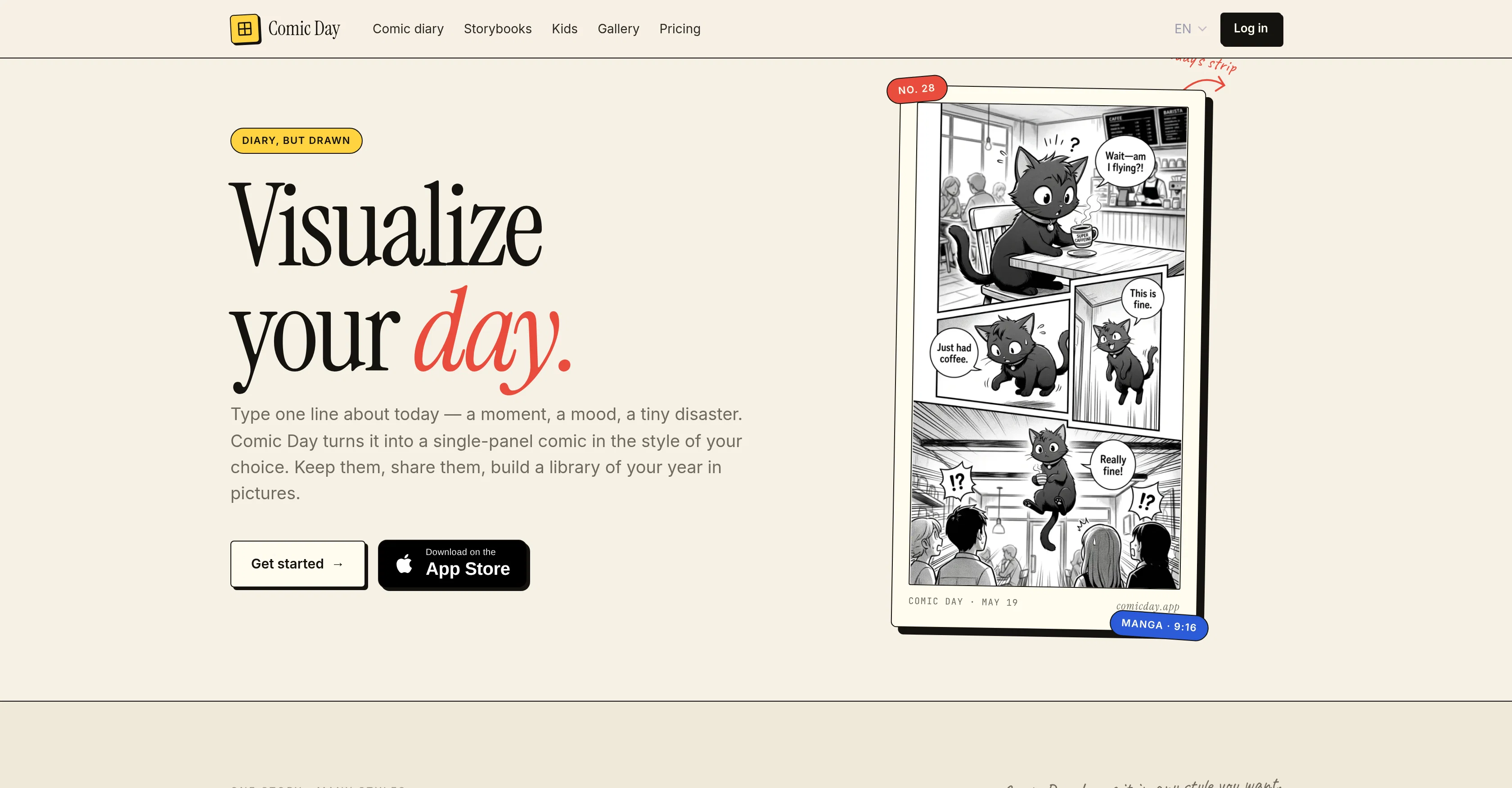Comic Day website