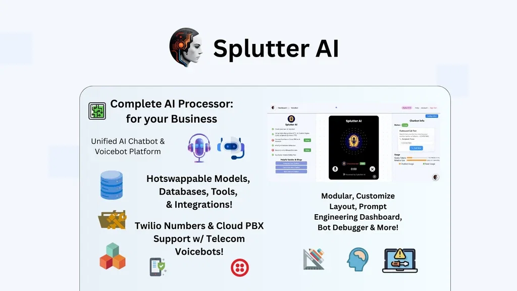 Splutter AI website