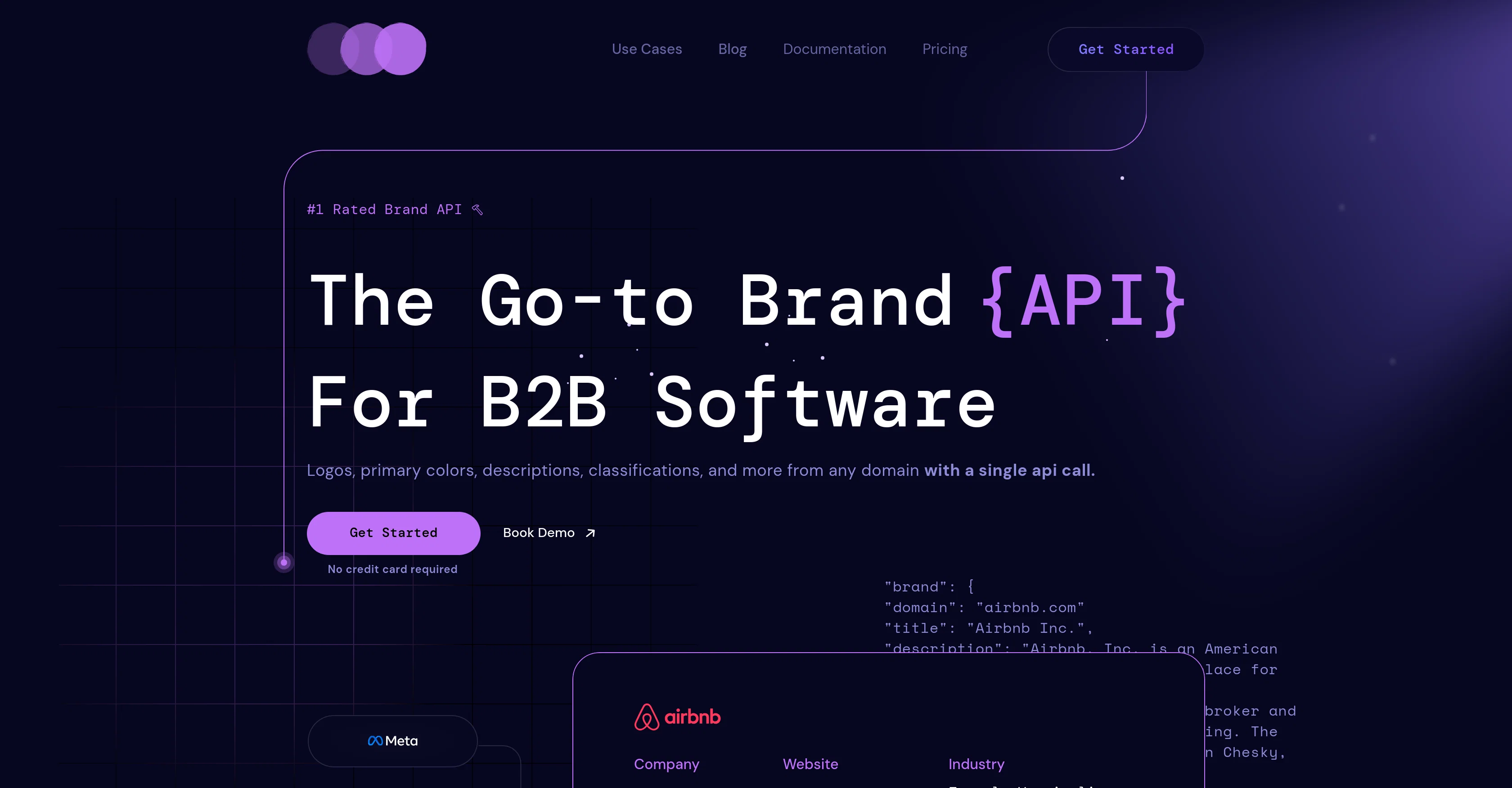 Brand.dev website
