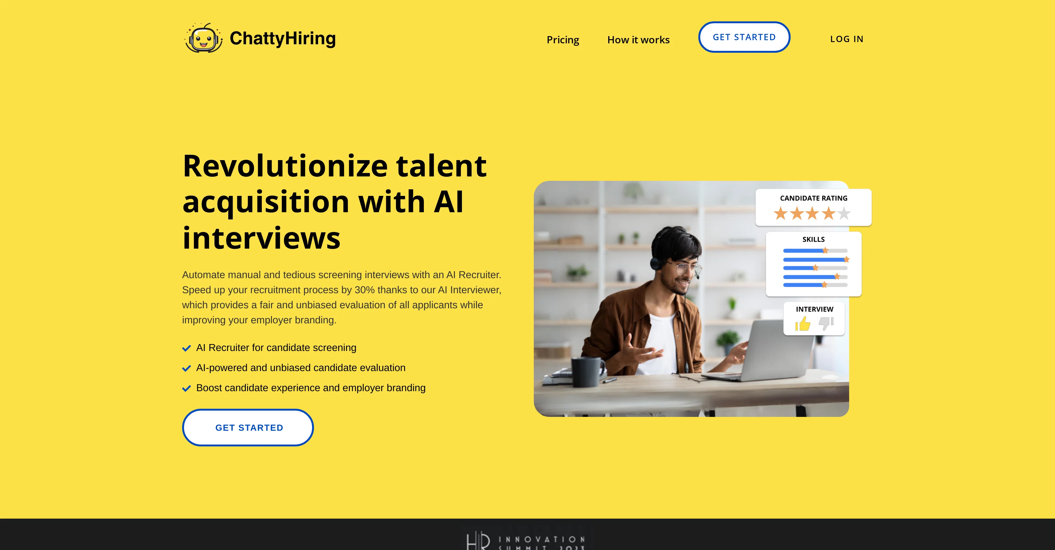 ChattyHiring website
