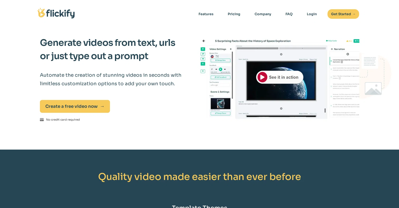 Flickify website