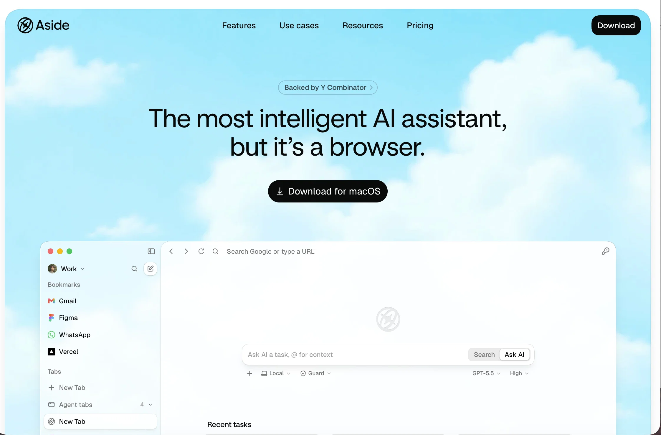 Aside website
