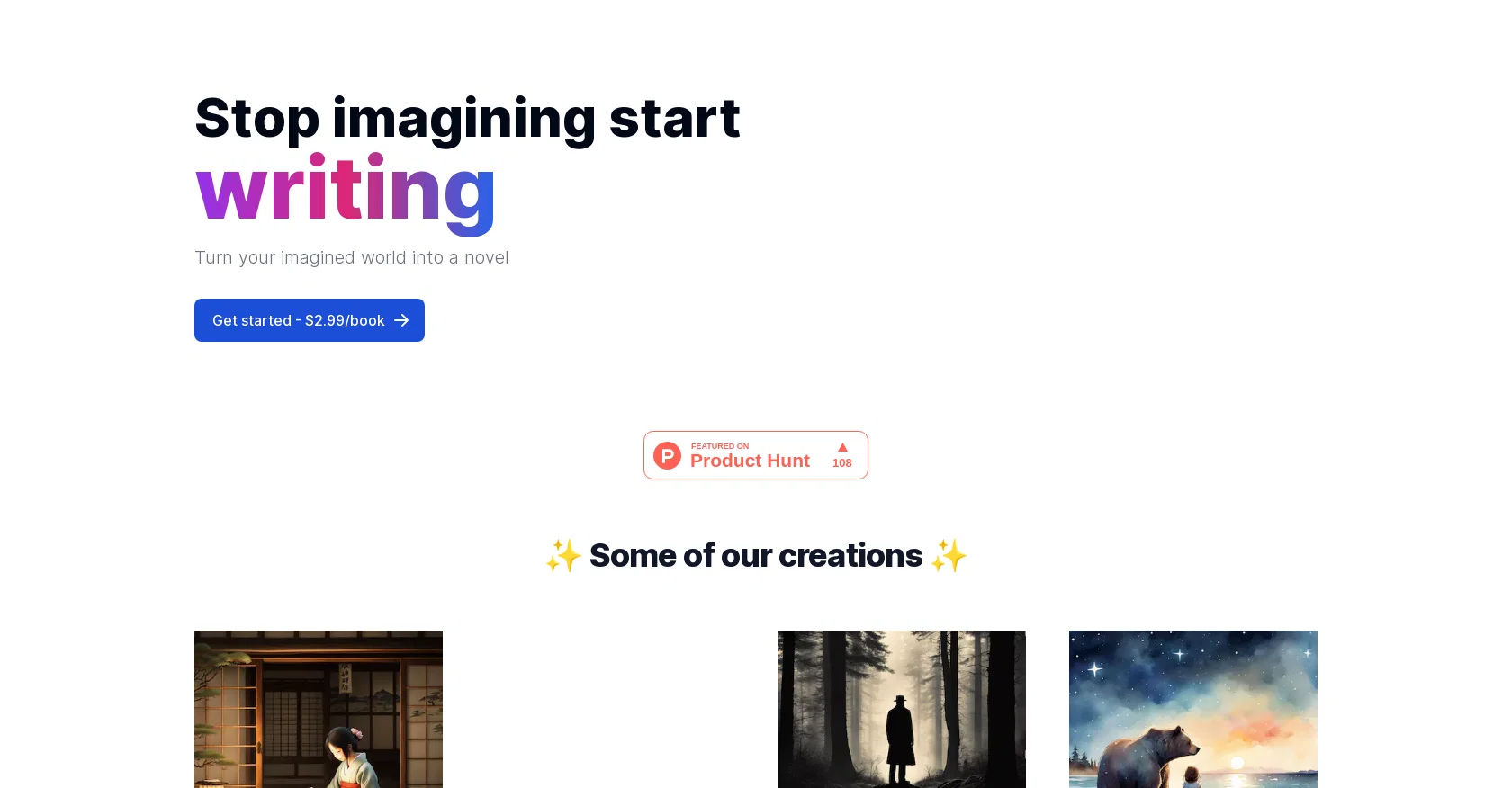 AuthorGPT website