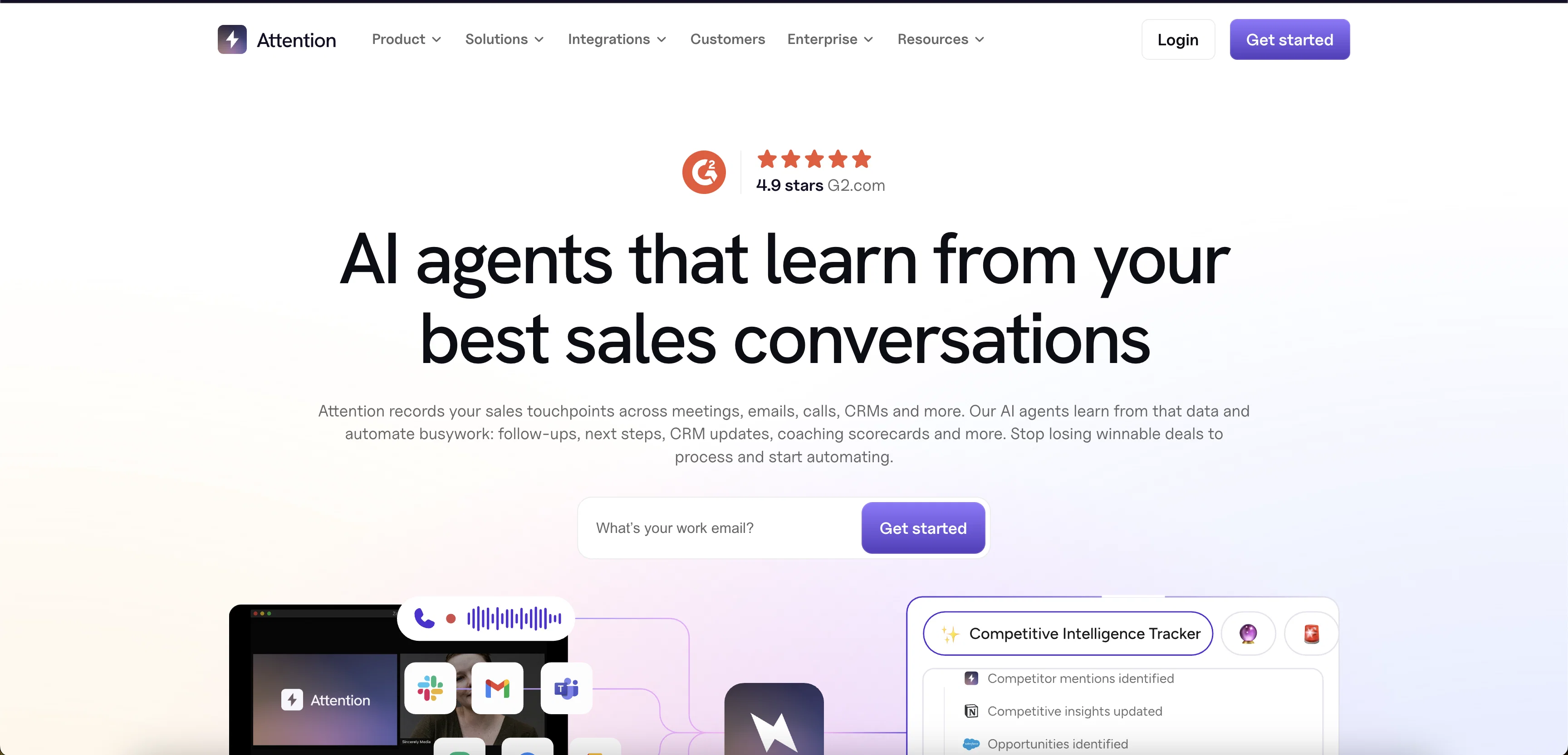 Attention Tech website