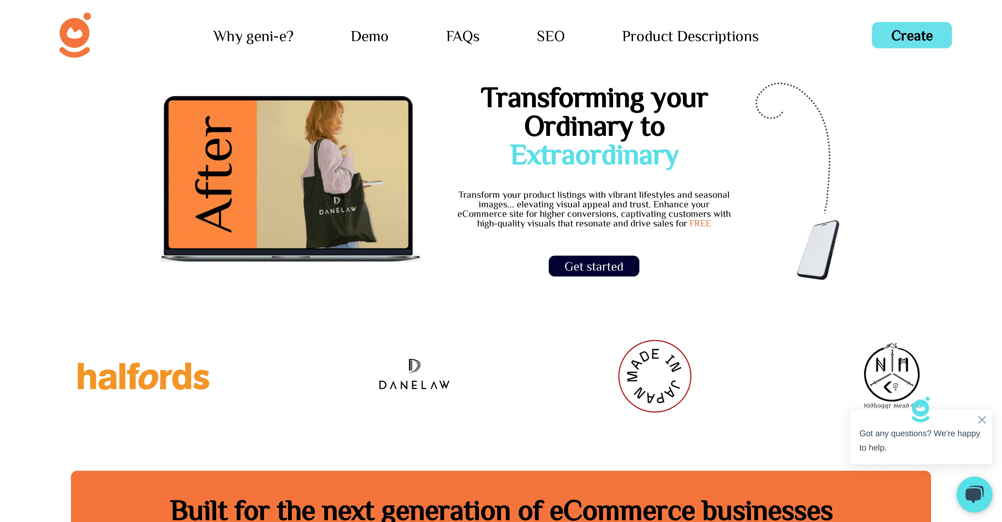 Geni-E website